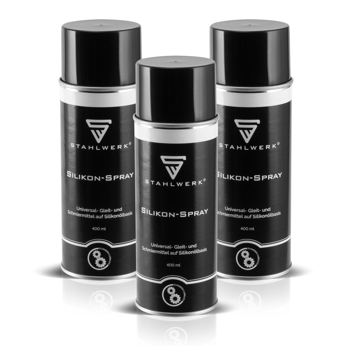 Steelworks 3 Set Silicone Spray Multifunctional Lubrication and Maintenance Oil Multifunction Spray for Household Industry and Workshop