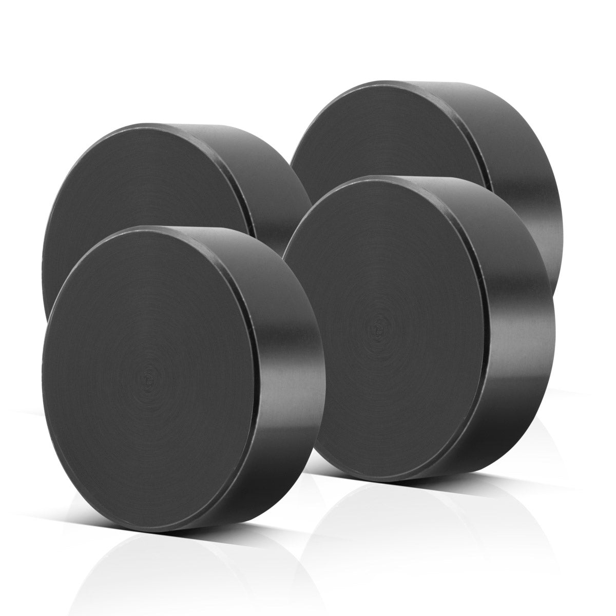 STAHLWERK Magnet-Anschlag stapelbar 44 x 15 mm universell einsetzbar z.B. für Schweißtische - Praktisches 4er Set