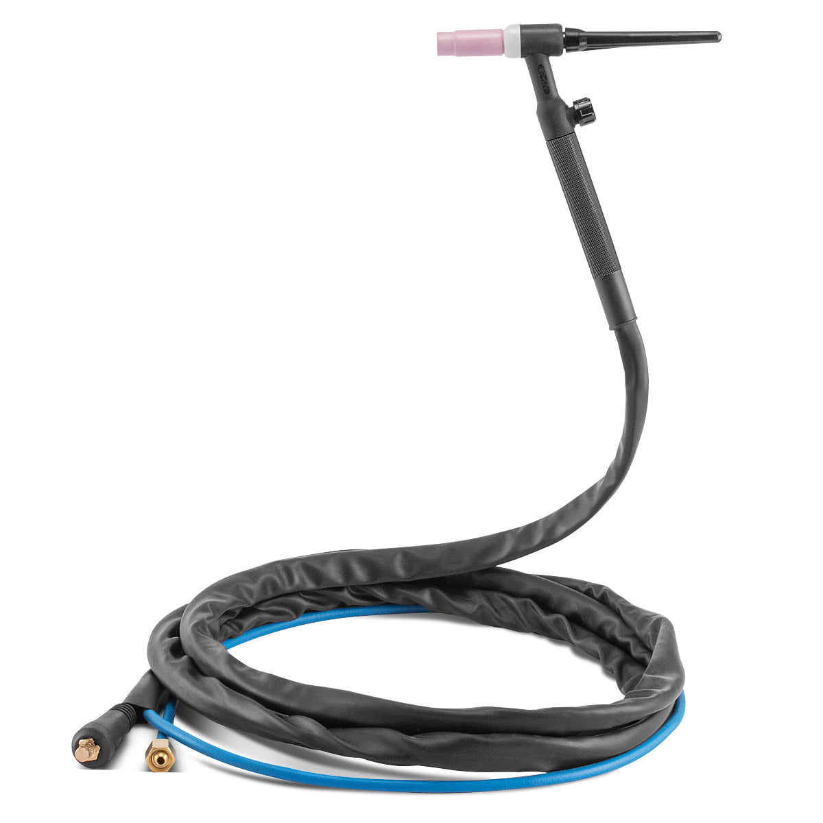 STAHLWERK WP-17V شعلة TIG للرفع العالمي / شعلة لحام مع حزمة خرطوم 4 أمتار وشياق 13 مم لحام TIG / ARC
