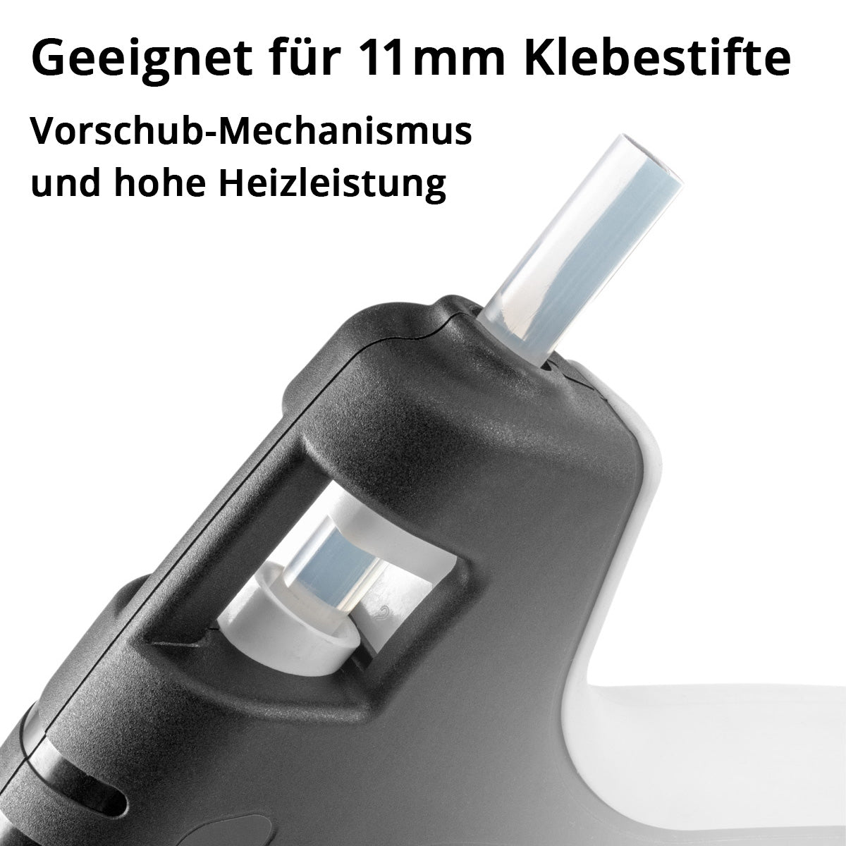 STAHLWERK Heißklebepistole HKP-250 ST Profi-Klebepistole / Heißkleber / Schmelzklebepistole mit Rückschlagventil und 250 Watt für 11 mm Heißklebestifte