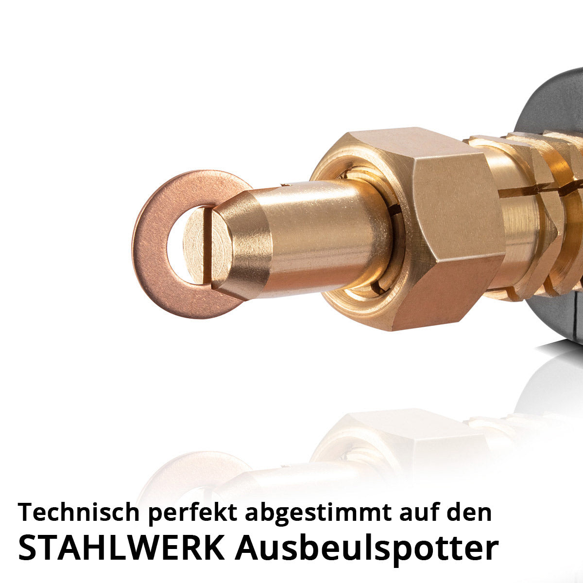 STAHLWERK Anschweißscheiben 50er Set, Smart Repair Zubehör für Ausbeulspotter / Dellenlifter / Punktschweißgerät / Ausbeulwerkzeug zur professionellen Reparatur von Kfz Karosserien