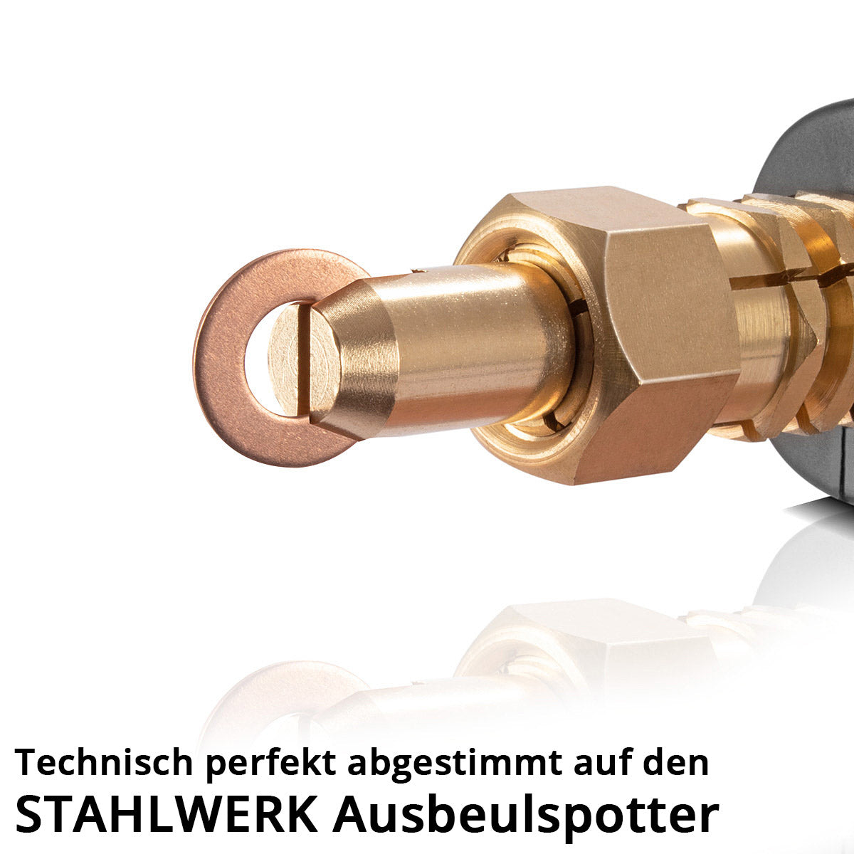 STAHLWERK Punktschweißelektrode für Anschweißösen, Smart Repair Zubehör für Ausbeulspotter / Dellenlifter / Punktschweißgerät / Ausbeulwerkzeug zur professionellen Reparatur von Kfz Karosserien