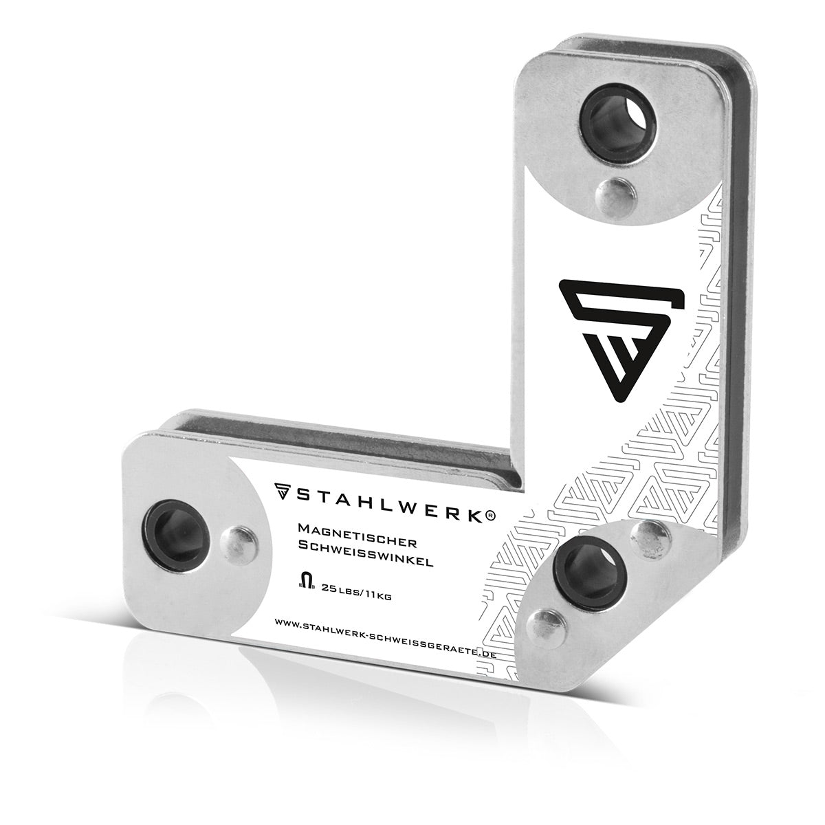 STAHLWERK 4er Set Magnet-Schweißwinkel 11,3 kg | 25 lbs praktischer Schweißmagnet | Magnetwinkel | Schweißpositionierer mit starker Haftkraft
