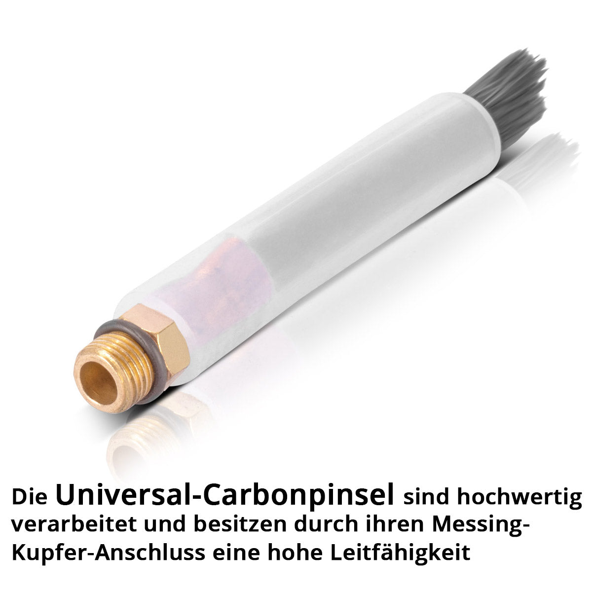 STAHLWERK Kohlefaserpinsel | Carbonpinsel für Schweißnaht-Reinigungsgeräte, Passiviergeräte, Beizgeräte und Elektrolytgeräte mit integrierter Pumpe
