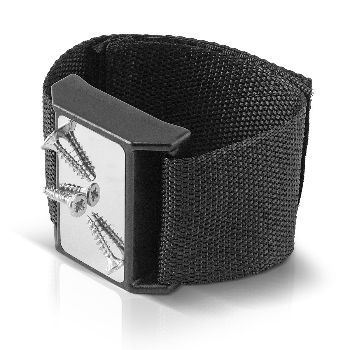 STAHLWERK magnetic bracelet for screws, magnetic small parts, screws, nails, bits, drills, tools, strong magnet, craftsmen, set of 2