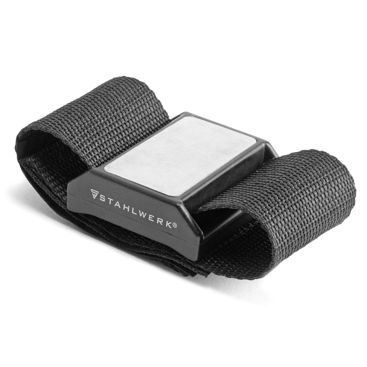 Bracciale magnetico STAHLWERK per viti, minuterie magnetiche, viti, chiodi, punte, trapani, utensili, magnete potente, artigiani, set da 2