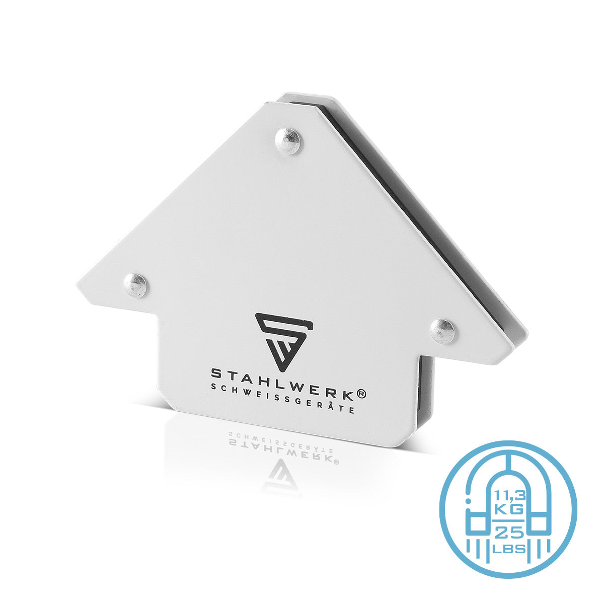 Steelworks 2 × ángulo magnético del sudor 11.3 + 34 kg / 25 + 75 lbs
