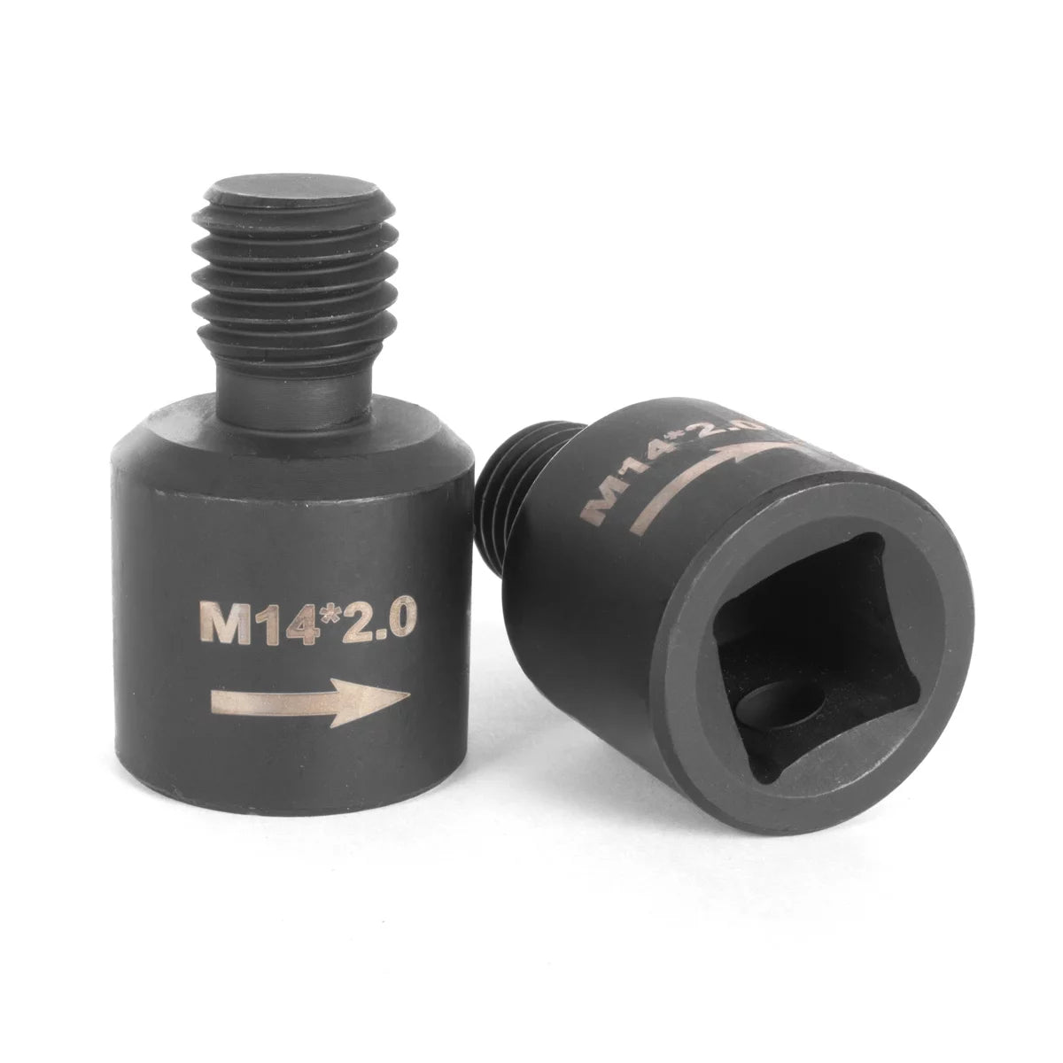 Set de desmontaje y limpieza de bujes de rueda STAHLWERK | 16 piezas | 4 tuercas giratorias | 5 nueces blandas | Entrada 1/2" | 17-22 mm | 2 cepillos copa 65/75 mm con adaptador M14 x 2 | Alargador | Punzón 12 mm