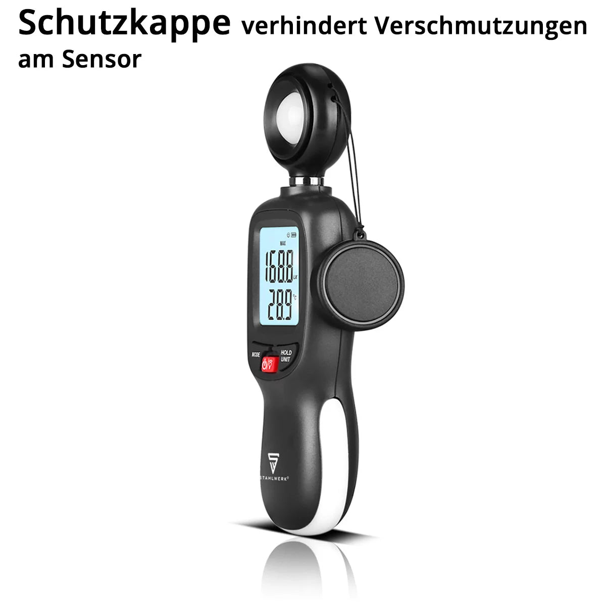 Set di misuratori STAHLWERK da 3 pezzi con anemometro, termoigrometro e luxmetro | Misurazione perfetta della velocità dell'aria, della temperatura, dell'umidità e dell'illuminamento