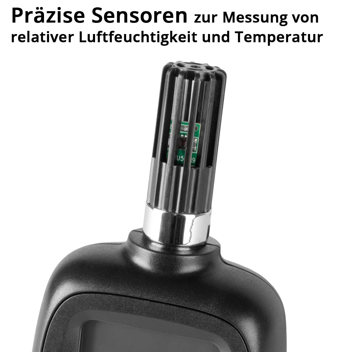 Set di misuratori STAHLWERK da 3 pezzi con anemometro, termoigrometro e luxmetro | Misurazione perfetta della velocità dell'aria, della temperatura, dell'umidità e dell'illuminamento