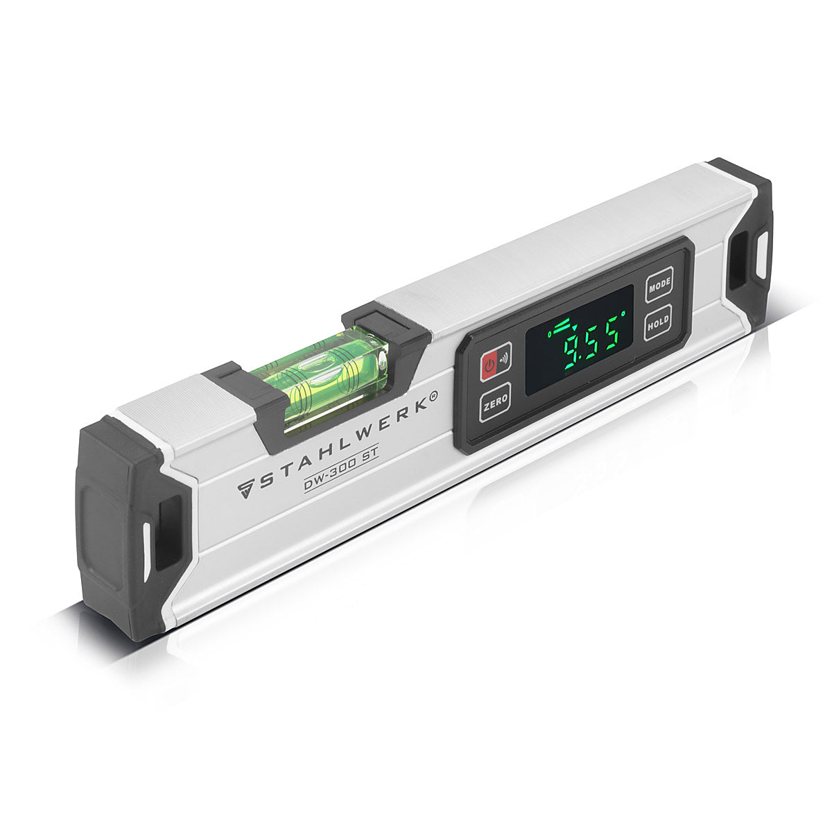 Steelworks Digital Water Scale DW-300 ST en aluminium avec une échelle directionnelle magnétique de longueur de 300 mm | Échelle de l'eau de l'aimant | Échelle d'eau en aluminium | Échelle d'eau numérique | Couteau en linge