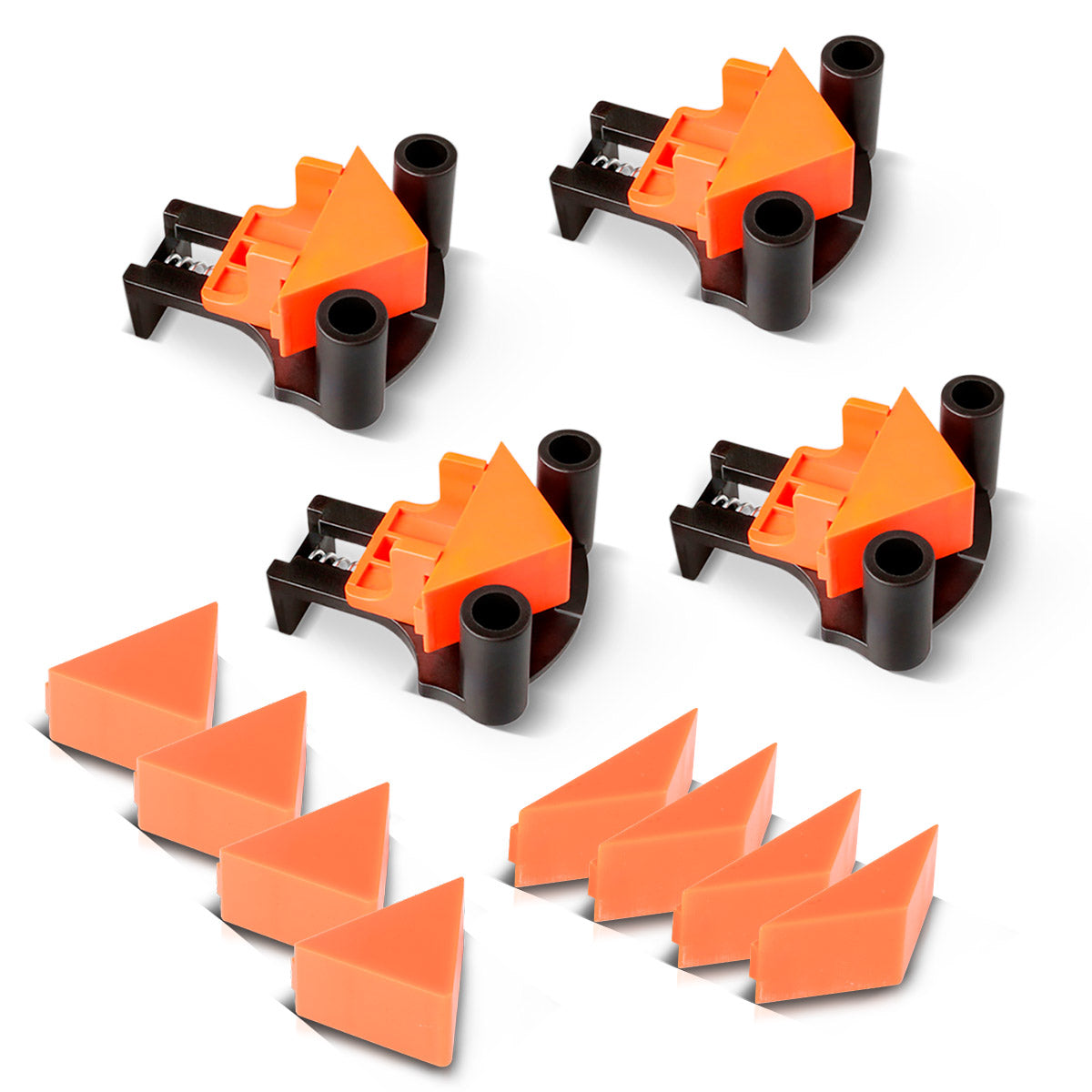 Stahlwerk corner tensioner 4er set 60 ° | 90 ° | 120 ° angle tensioner | Angle clamp | Angle clamps | Frame tensioner | Corner clamp | Corner tensioner for aligning and fixing