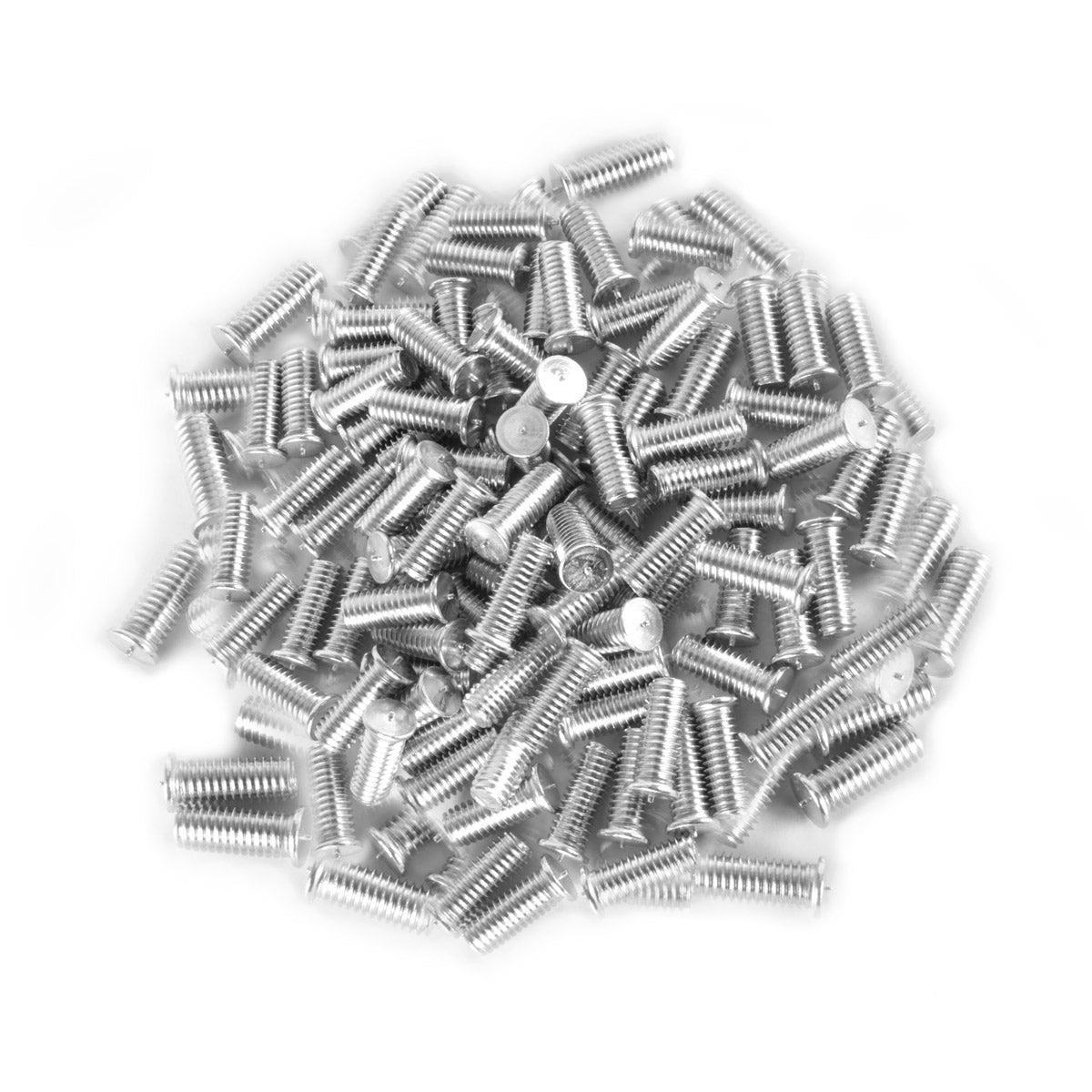 Steelworks 2x Pornos de sudor de aluminio M6 Hilo 100, Accesorios de reparación inteligente para Desip Potters / Dell Lifter / Dot Soldadura / para reparación profesional de cuerpos de automóviles
