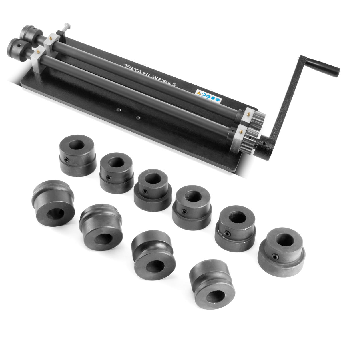 Stahlwerk RM-1463 St Bördel e Malato Maching per spessori del materiale fino a 1,2 mm con 6 strumenti rotondi