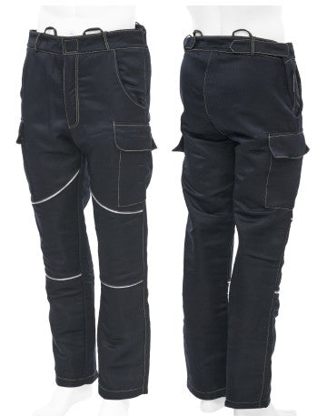 Pantaloni protettivi BODYGUARD per saldature e lavorazioni affini, varie taglie