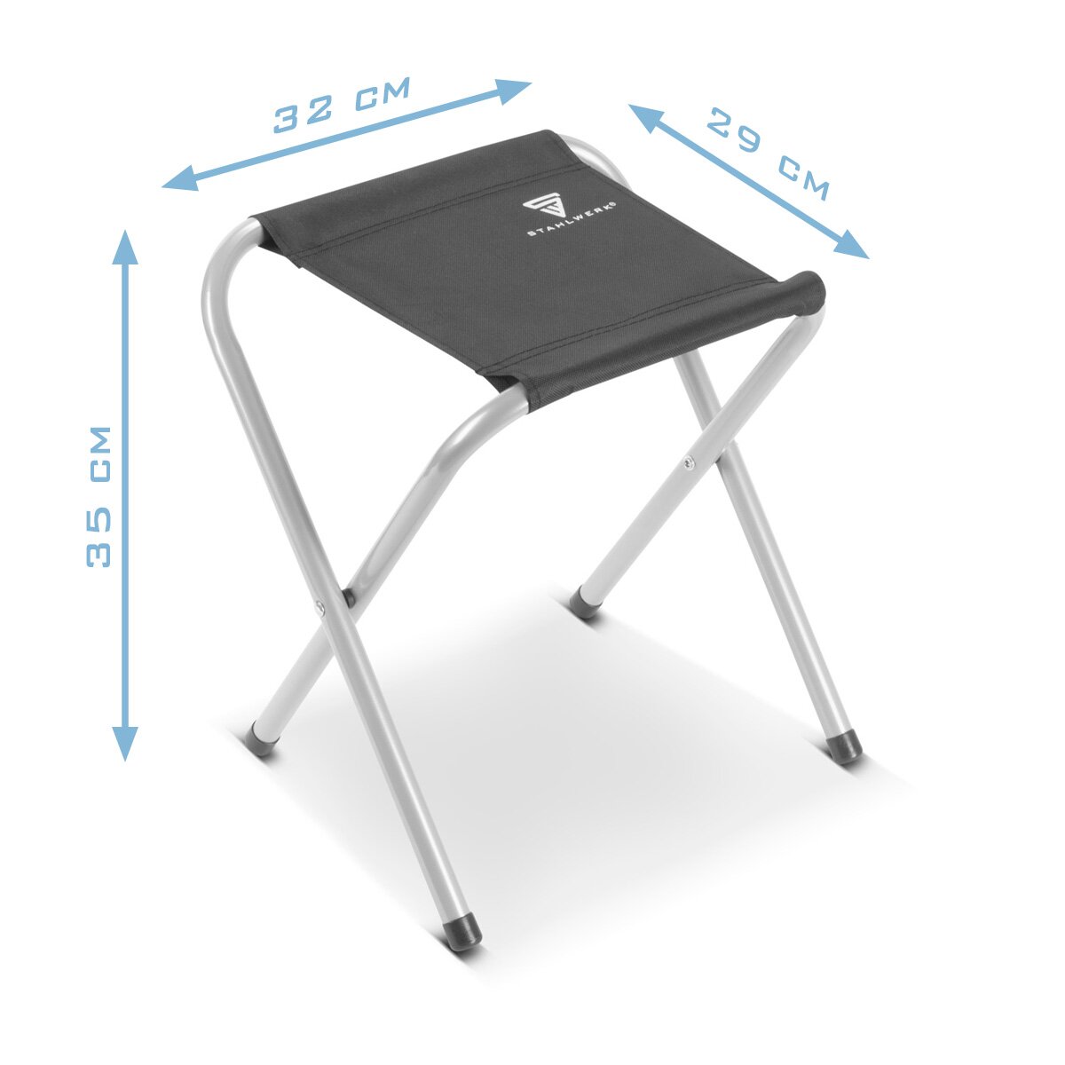 Table de camping en acier avec 4 tabourets | Tableau de pliage réglable en aluminium réglable 120 x 60 x 55 - 70 cm Tableau de jardin | Meubles de camping | Table pliante | Ensembles de table pliables dans l'ensemble avec 4 chaises de camping