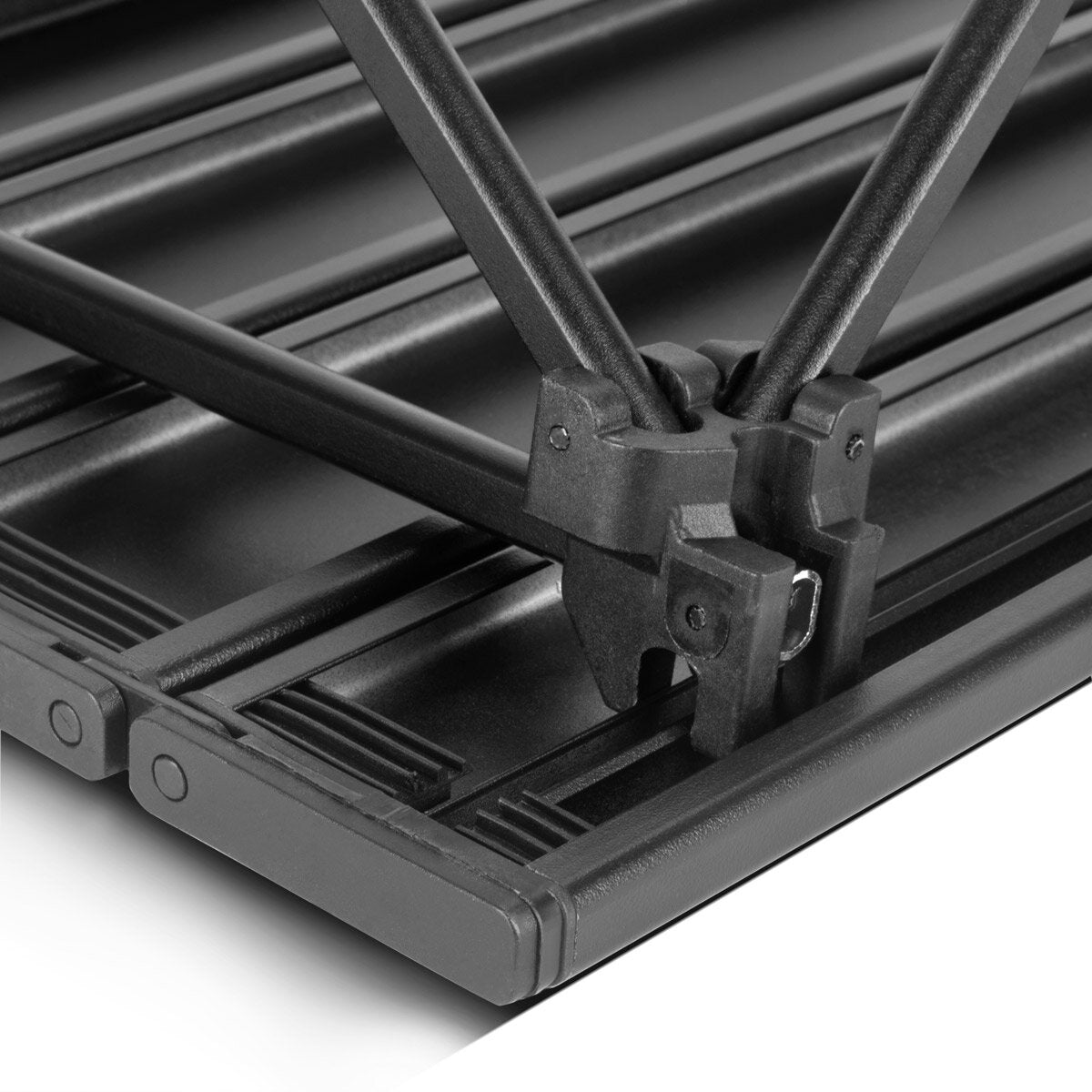 STAHLWERK Aluminium-Falttisch 40 x 34,5 x 30 cm Klapptisch | Campingtisch | Aluminiumtisch | Gartentisch | Campingmöbel | Picknicktisch