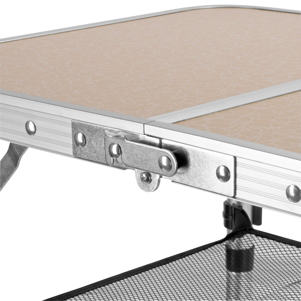 Tableau de pliage en aluminium Steelworks 60 x 40 x 48 cm Tableau de camping | Table en aluminium | Table de jardin | Meubles de camping | Table pliante | Table de pique-nique