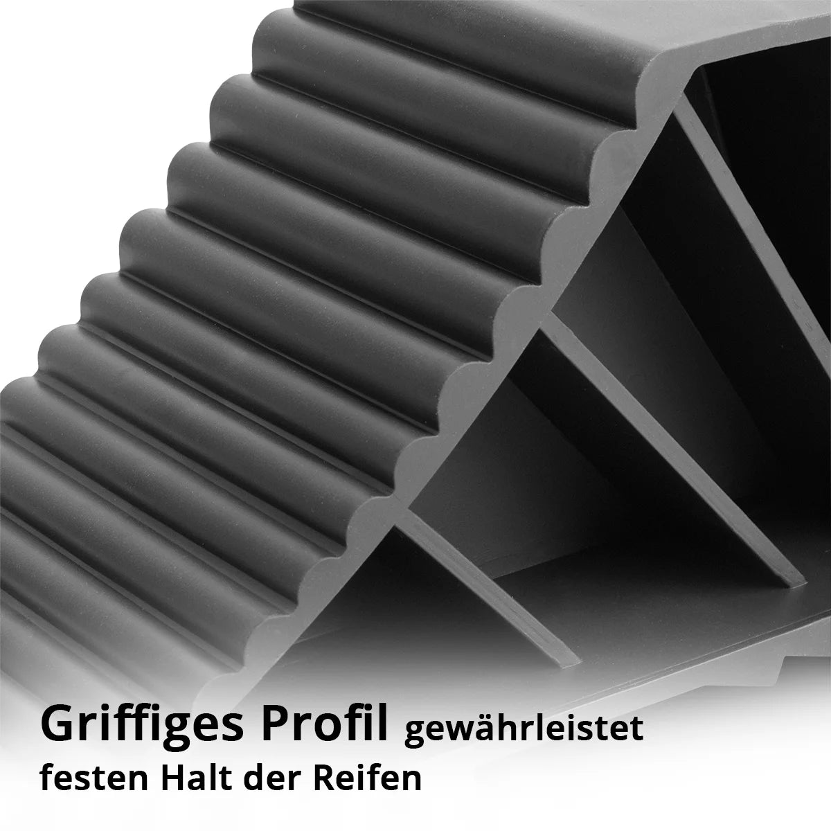 STAHLWERK Unterlegkeile GT-02 ST 4er Set bis 1,5 t Achslast Bremskeil | Hemmschuh | Radkeil | Radvorleger für Pkw Anhänger, Wohnmobil, Wohnwagen oder Caravan