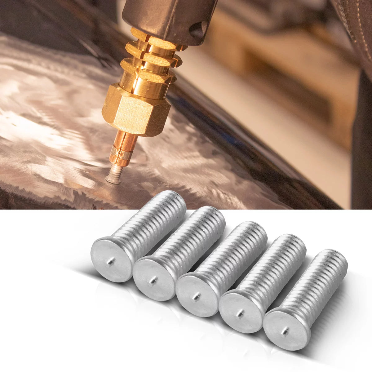 Boulons de soudage en aluminium en acier