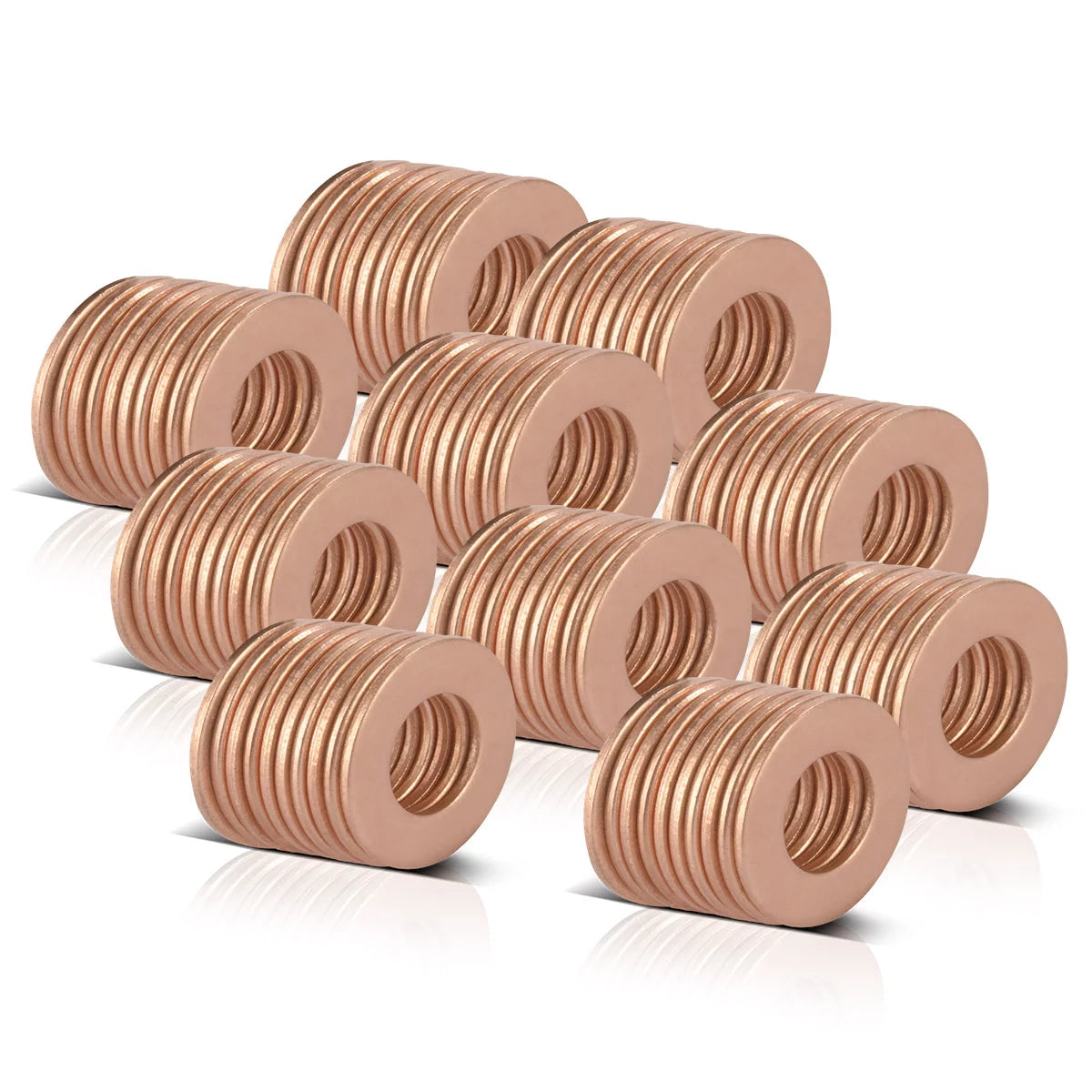 STAHLWERK 2 x Anschweissscheiben 50er Set, Smart Repair Zubehör für Ausbeulspotter / Dellenlifter / Punktschweissgerät / Ausbeulwerkzeug zur professionellen Reparatur von Kfz Karosserien