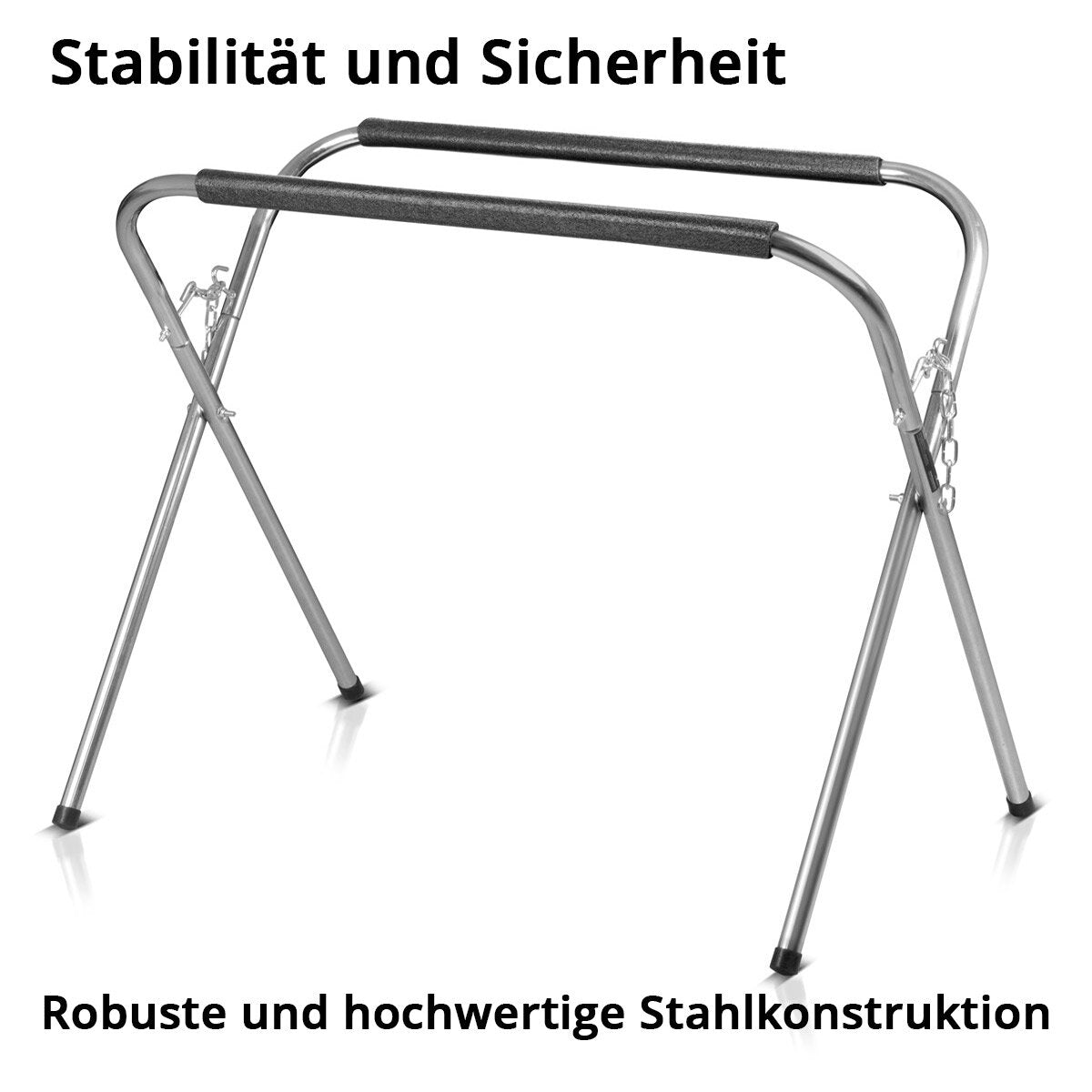 Steelworks foldable workstand TAS-220 ST | Mobile disc stake | Stable windshield steel made of steel with foam padding | Lacquer stand for car repair | Motor vehicle repair | Up to 220 kg load capacity