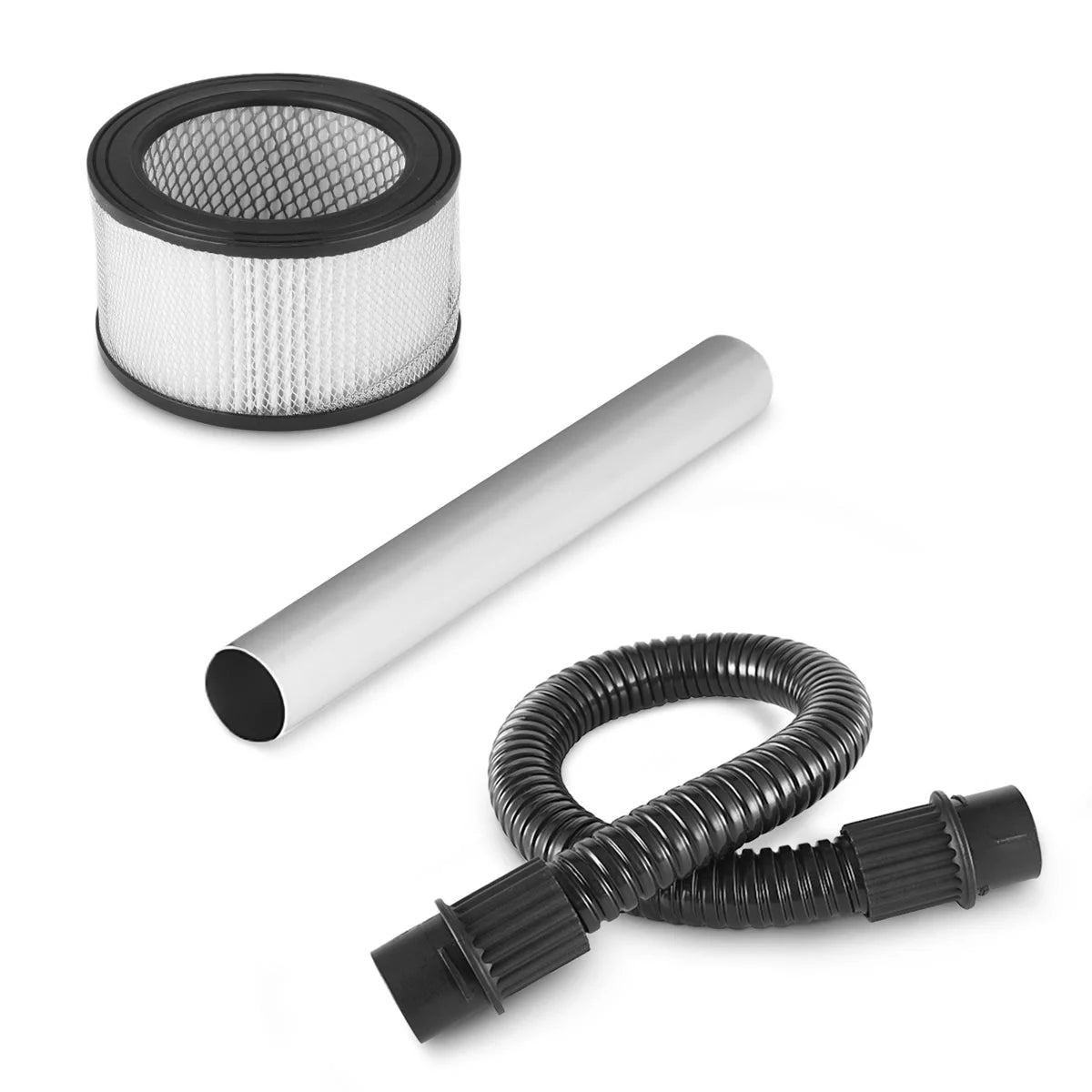 STAHLWERK Aschesauger VCL-1000 ST | Ofensauger mit 20 Liter Schmutzbehälter | 1000 W Leistung | Kamin-Staubsauger mit HEPA Filter | Blasfunktion | Für kalte Asche, Ofen, Grill, Werkstatt