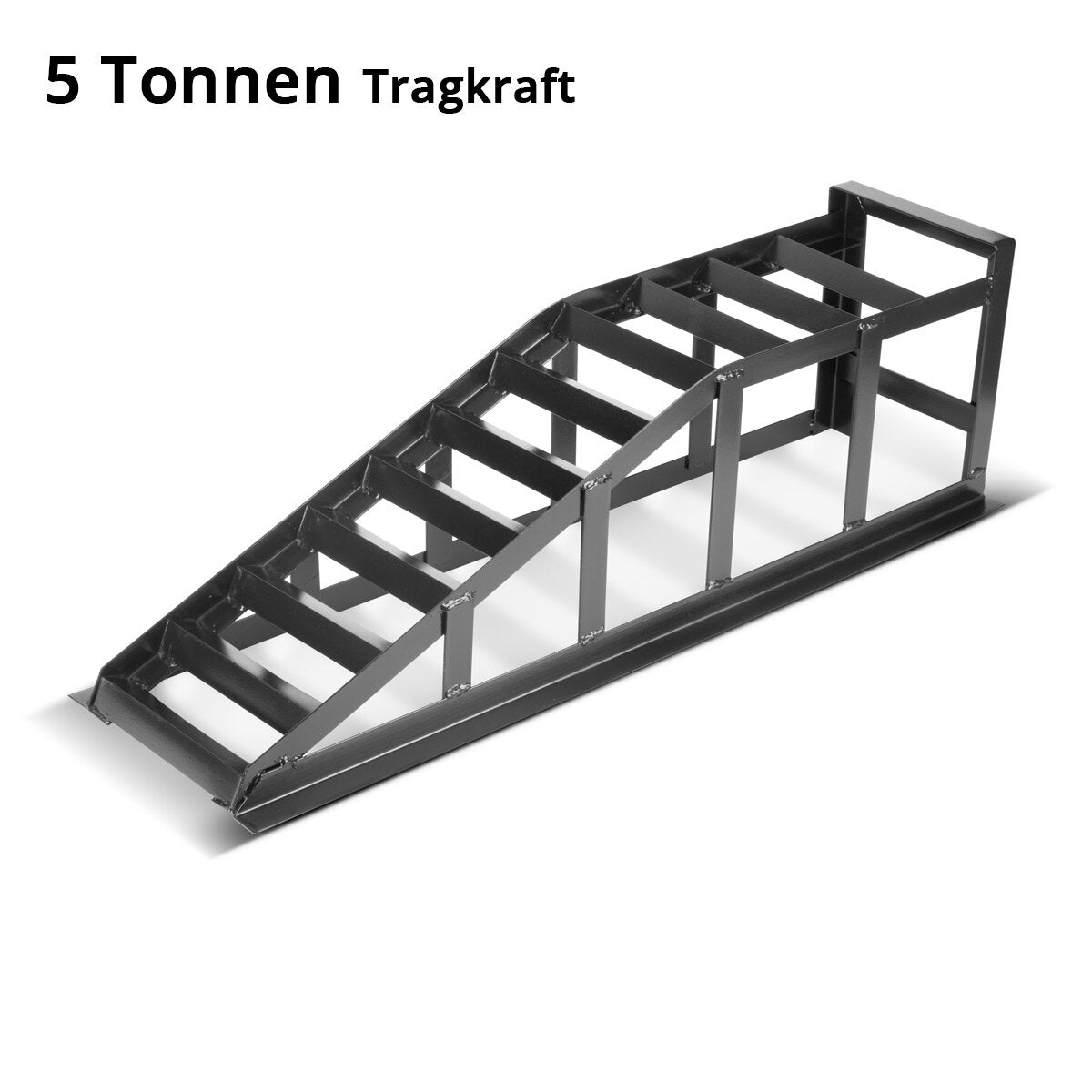 STAHLWERK Auffahrrampe GT-14 ST 2er Set mit 2 Tonnen Tragkraft Auffahrbock | Auto-Rampe | Pkw-Rampe | Kfz-Bock
