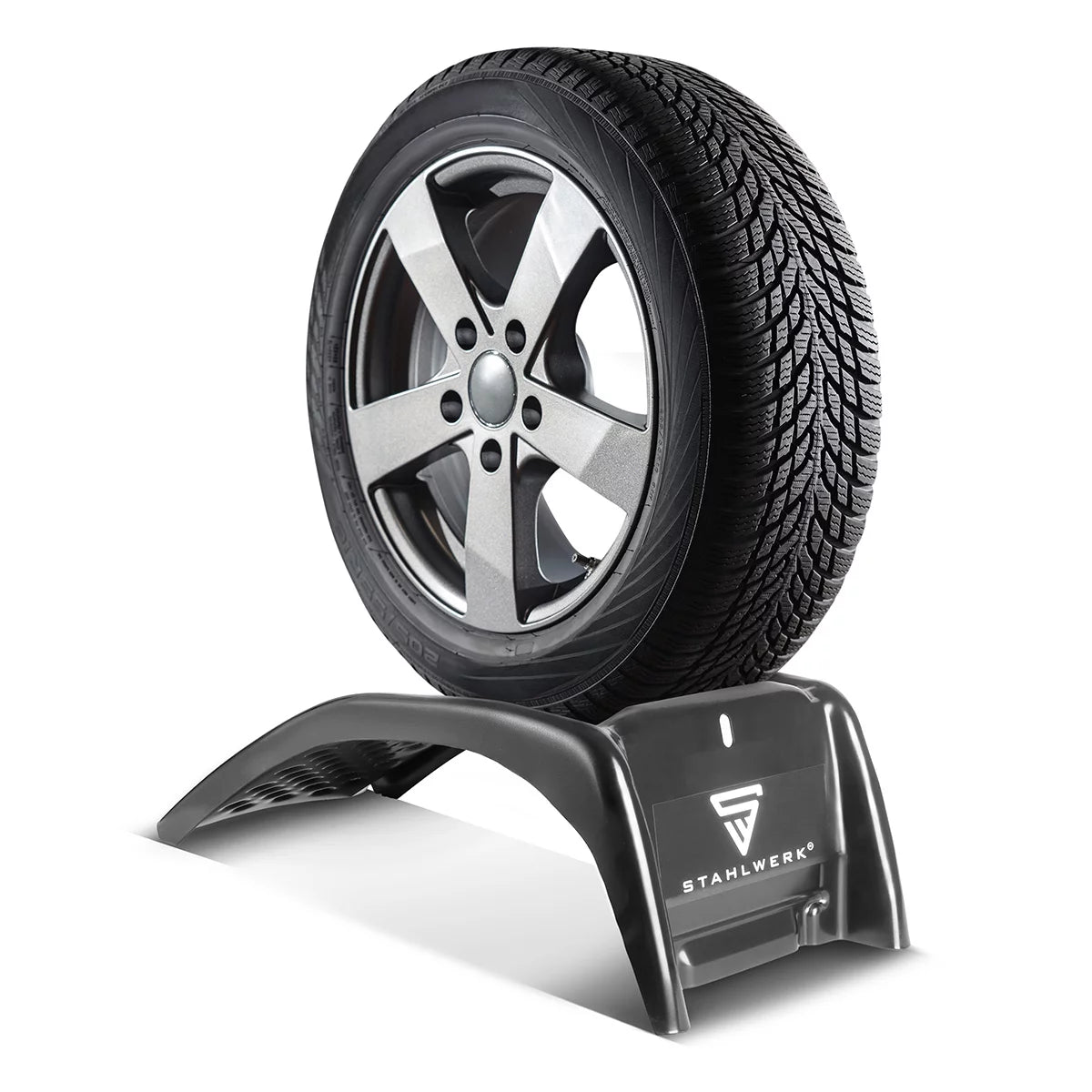 STAHLWERK access ramps | 2 steel access ramps with a load capacity of 3.6 t per pair For tire widths up to 230 mm | 900 x 300 x 240mm | Vehicle access ramps for maintenance and service | Car/truck drive-on wedges