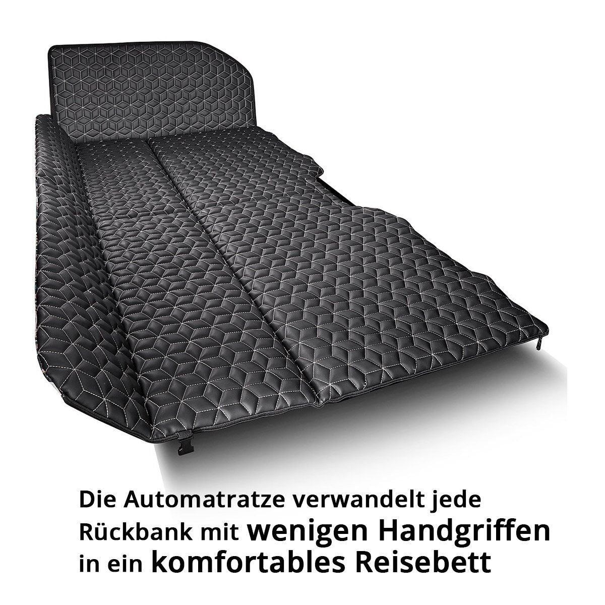Stahlwerk Automatz CB-132 St Mattress du siège arrière pliable St | Travels | Mattreux du siège arrière | Matelas pliant | Lit de voyage | Voiture de voiture premium pour siège arrière et siège arrière