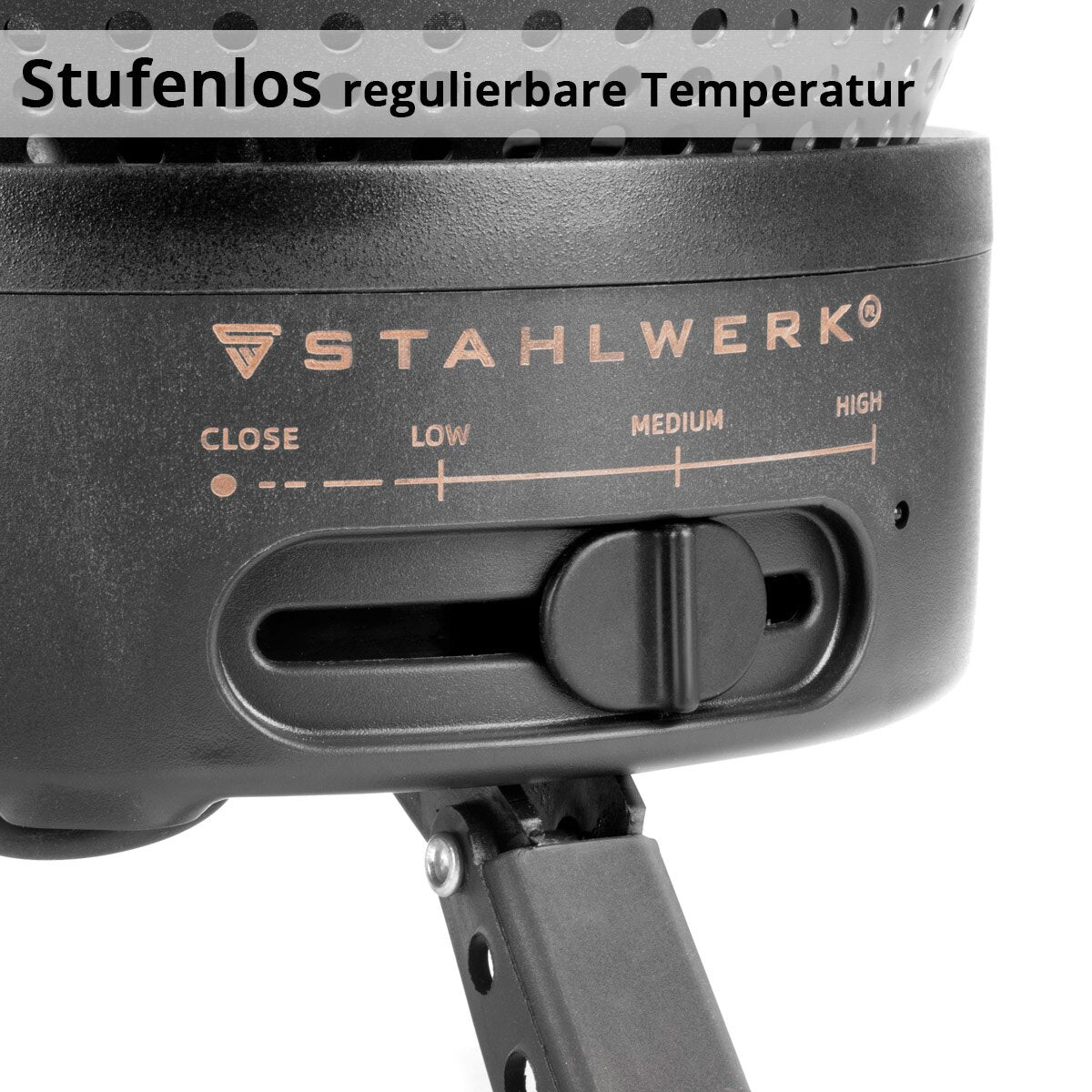 Stahlwerk Camping-Kocher CK-700 ST 2-IN1 Cuiseur électrique et à gaz | Cuisinière extérieure | Plats de camping | Kartuschen Cooker | Camping Chef Set avec pot et casserole