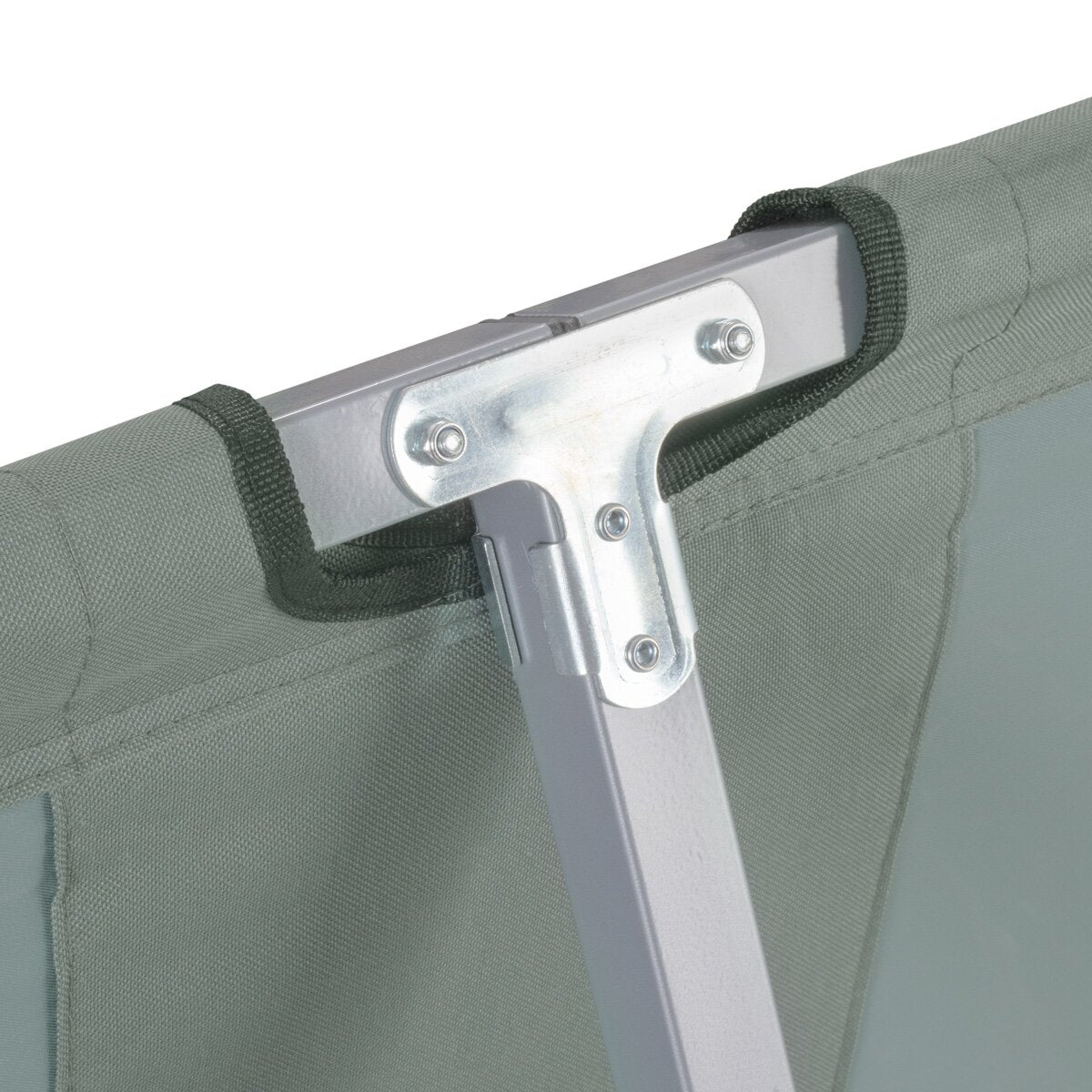 Louant de camping Steelworks CL-190 Lit de terrain pliable avec une capacité de charge de 150 kg 190 x 63 cm lit de camping | Lit pliant | Lit pliant | Pliant allongé | Lit invité | Chauffre pliant avec sac de transport