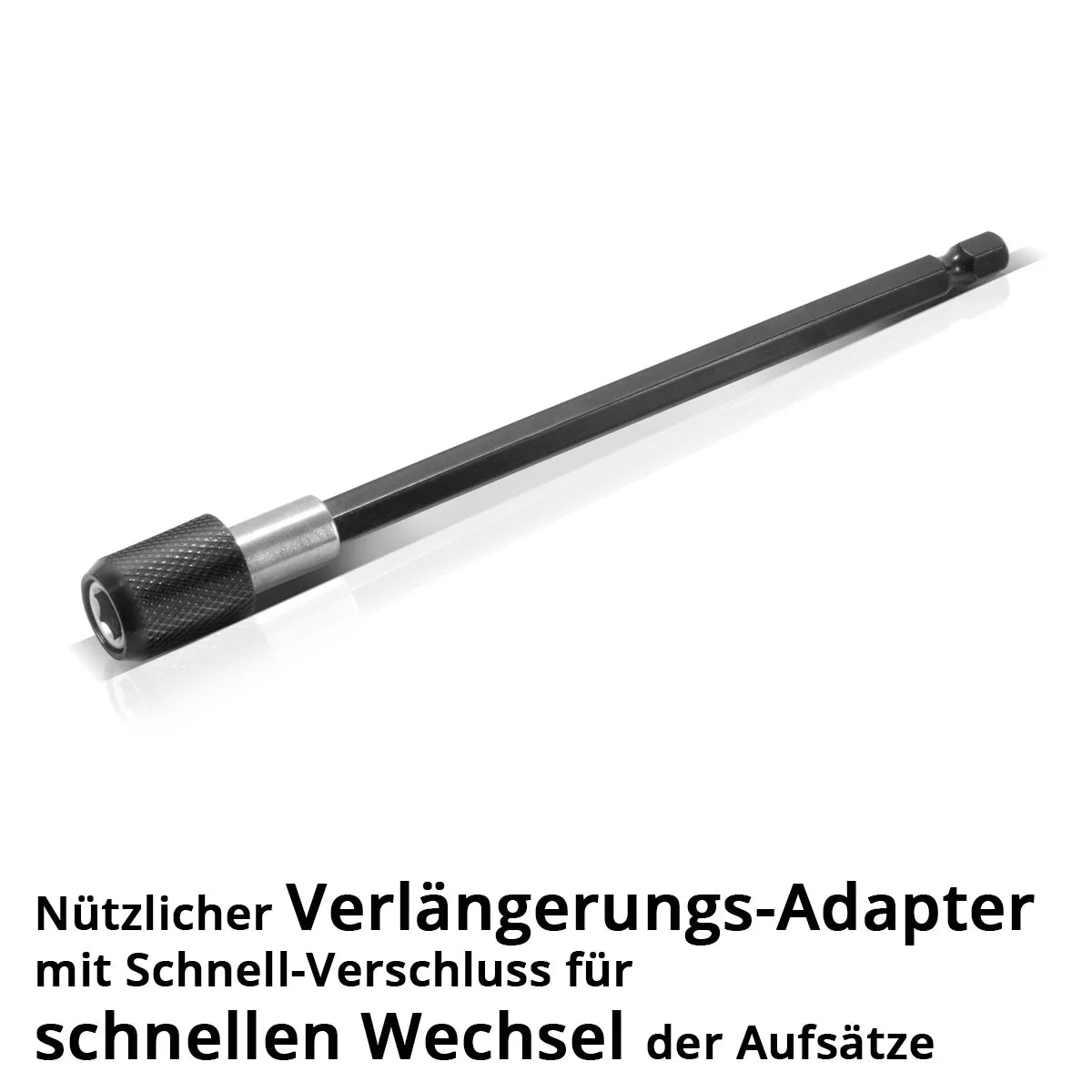 STAHLWERK Bürsten-Aufsatz 15er Set für Akkuschrauber und Bohrmaschinen, Reinigungs-, Polier- und Detailing-Bürsten mit Standard-Bit-Aufnahme inklusive Verlängerungs-Adapter