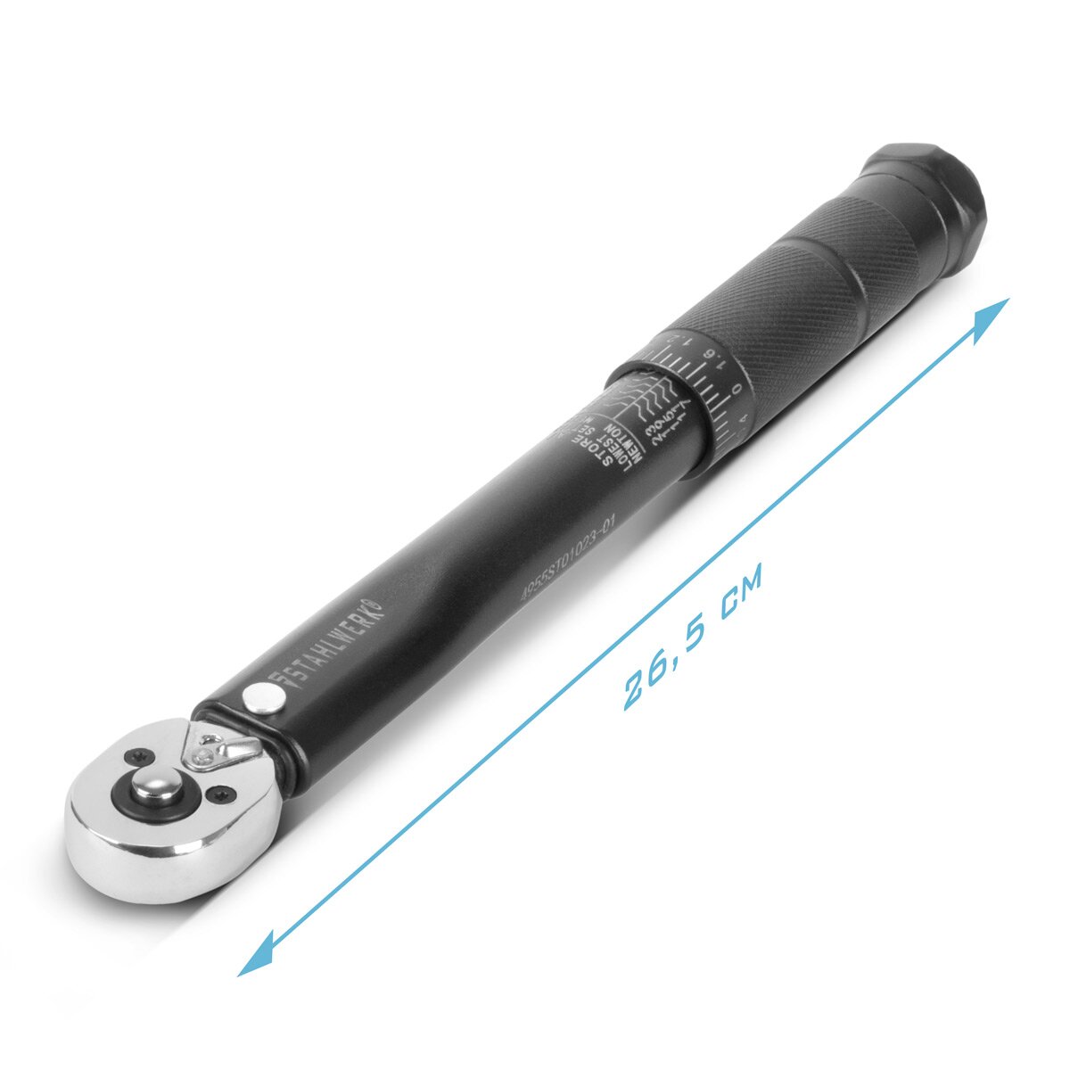 Steelwork torque wrench TW-25 ST 5-25 NM 1/4 “Customs Swift ratchet | Ratchet keys | Ratchet | Ratchet with micrometer scale