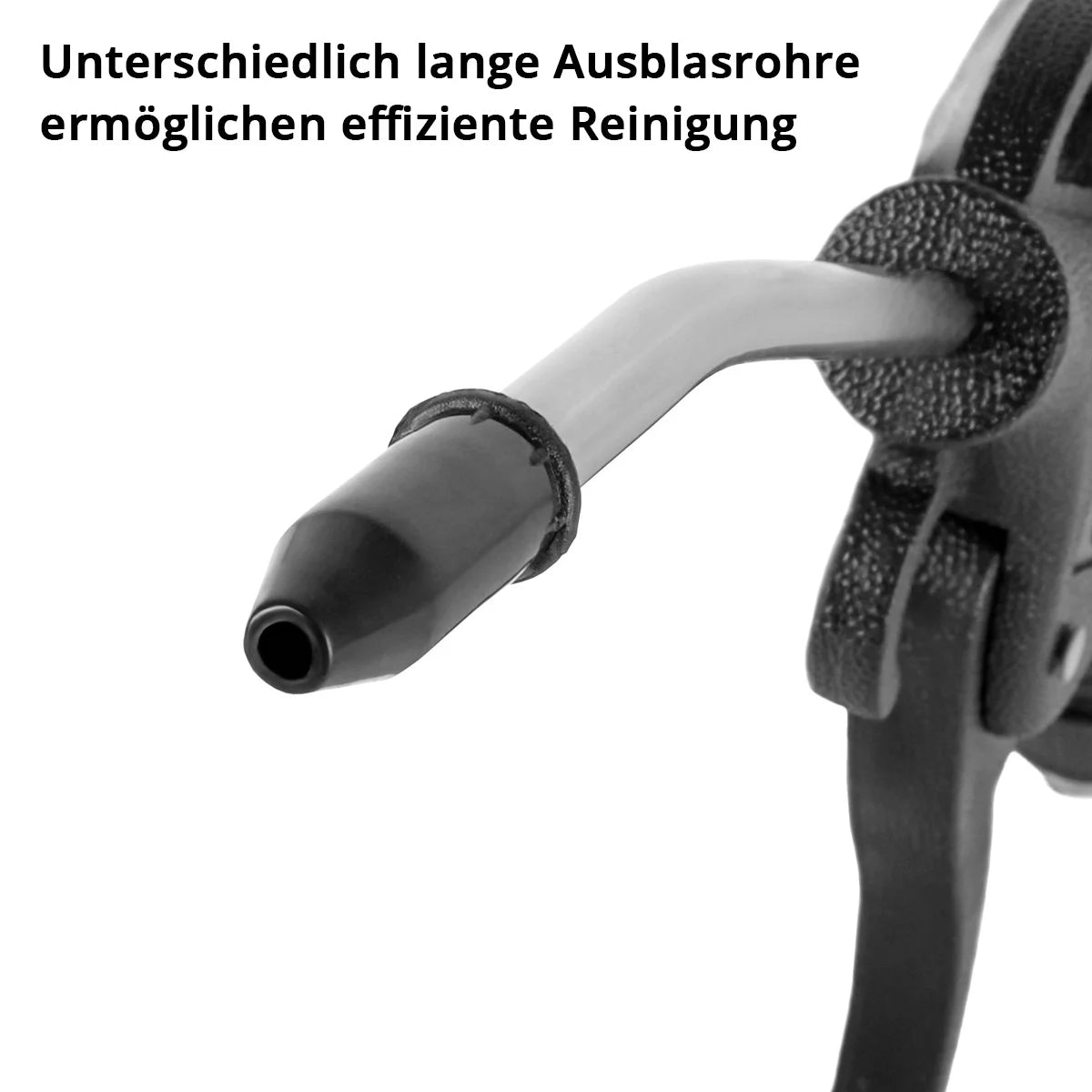 Set di pistole di soffiaggio ad aria compressa STAHLWERK da 3 pezzi | Lunghezze ugello 100, 150 e 300 mm | Pressione di esercizio 6 bar | Raccordo da 1/4" | Pistola ergonomica per la pulizia dell'aria compressa per officine automobilistiche e artigianato