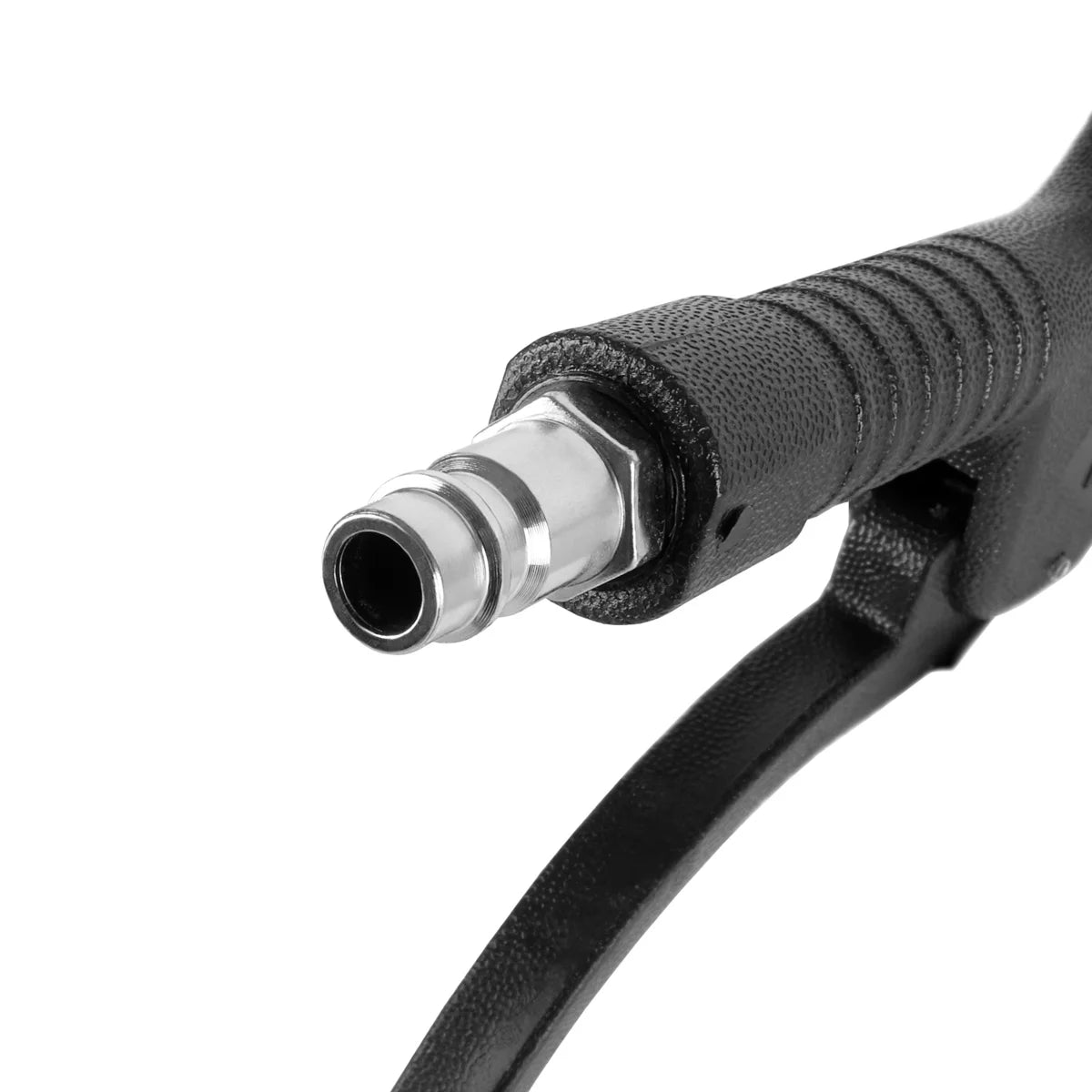 STAHLWERK Kit de 3 soufflettes à air comprimé | Longueurs de buses 100, 150 et 300 mm | Pression de service 6 bars | Raccord 1/4" | Pistolet de nettoyage à air comprimé ergonomique pour ateliers automobiles et artisanat