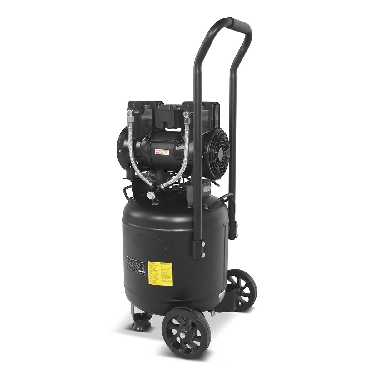 STAHLWERK Kompressor ST-308V Pro mit 8 bar | 1,97 PS | 1,45 kW | 250 l/min | 30 L Tank | Kompakter Druckluft-Kompressor | Kolben-Kompressor | Silent-Kompressor | Flüster-Kompressor mit Brushless-Motor
