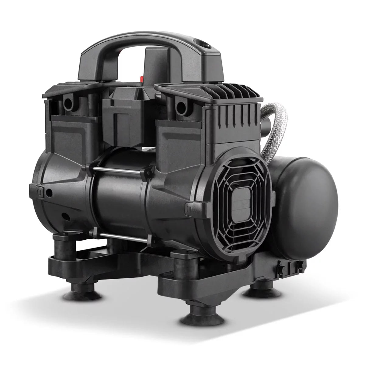 STAHLWERK Kompressor ST-38 Pro mit 8 bar | 1,60 PS | 1,18 kW | 190 l/min | 3 L Tank ölfreier Druckluft-Kompressor | Kolben-Kompressor | Silent-Kompressor | Flüster-Kompressor mit Brushless-Motoren
