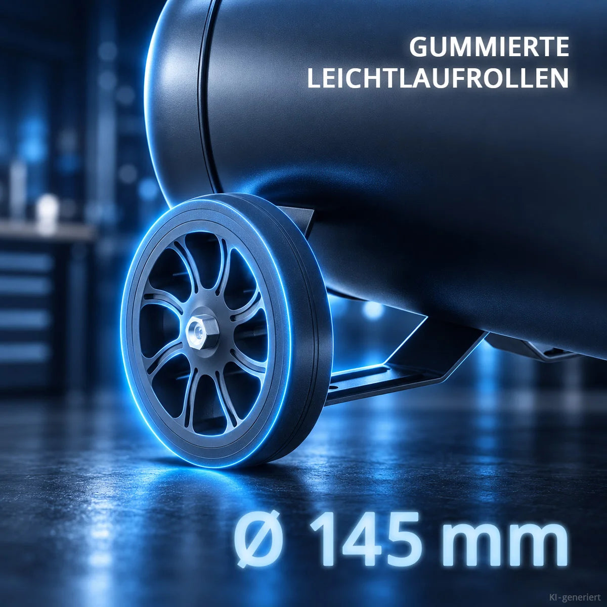STAHLWERK Kompressor ST-501 Pro mit 10 bar | 1,97 PS | 1,45 kW | 250 l/min | 50 L Tank | Ölfreier Druckluft-Kompressor | Kolben-Kompressor | Silent-Kompressor | Flüster-Kompressor mit Brushless-Motor