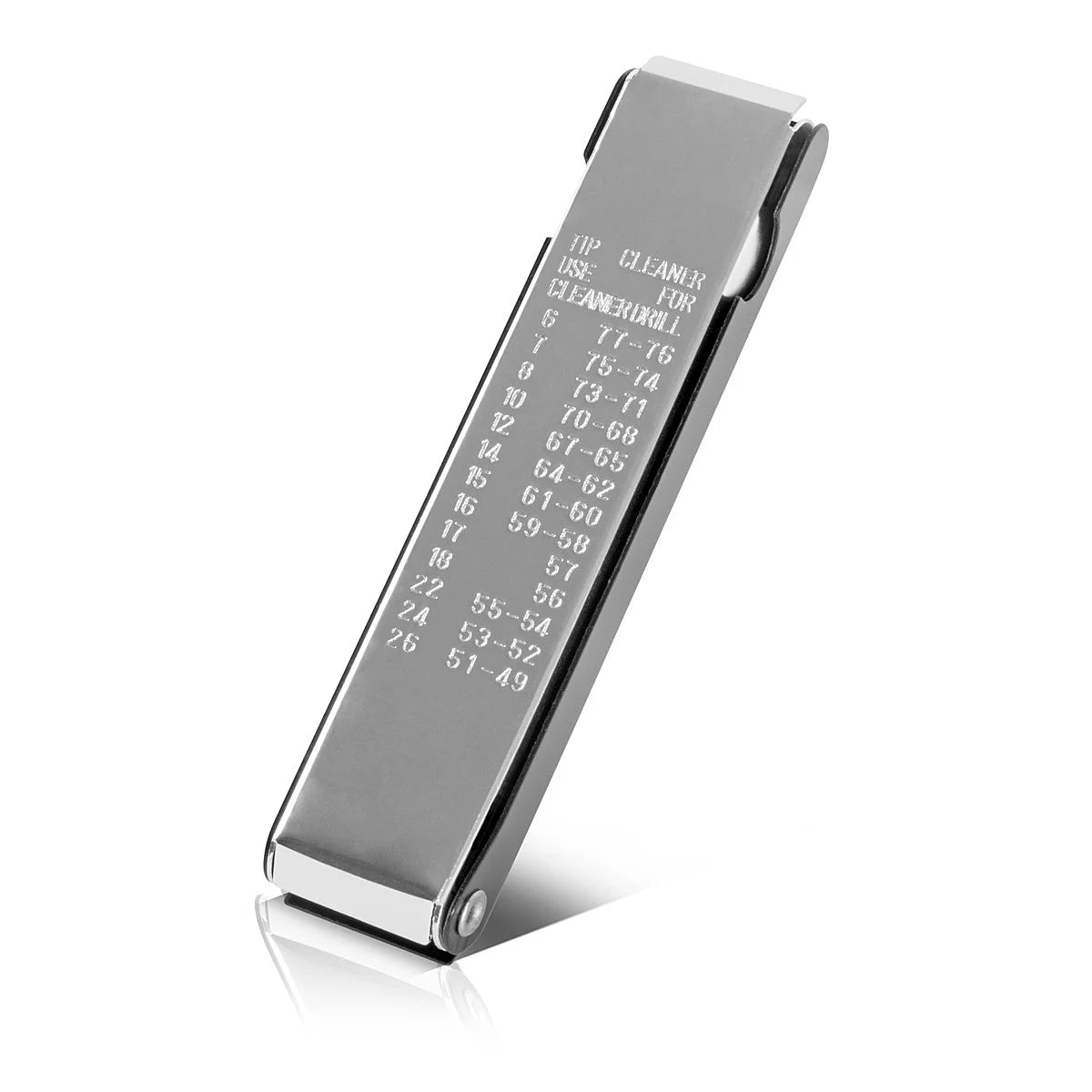 Limpiador de boquilla de acero Archivos de acero inoxidable 13 en 1 Swein Underer En un caso práctico, a MIG le gustan las boquillas, las boquillas de sudor autogénica, las pistolas de pegamento caliente de las soldaduras, las boquillas del carburador