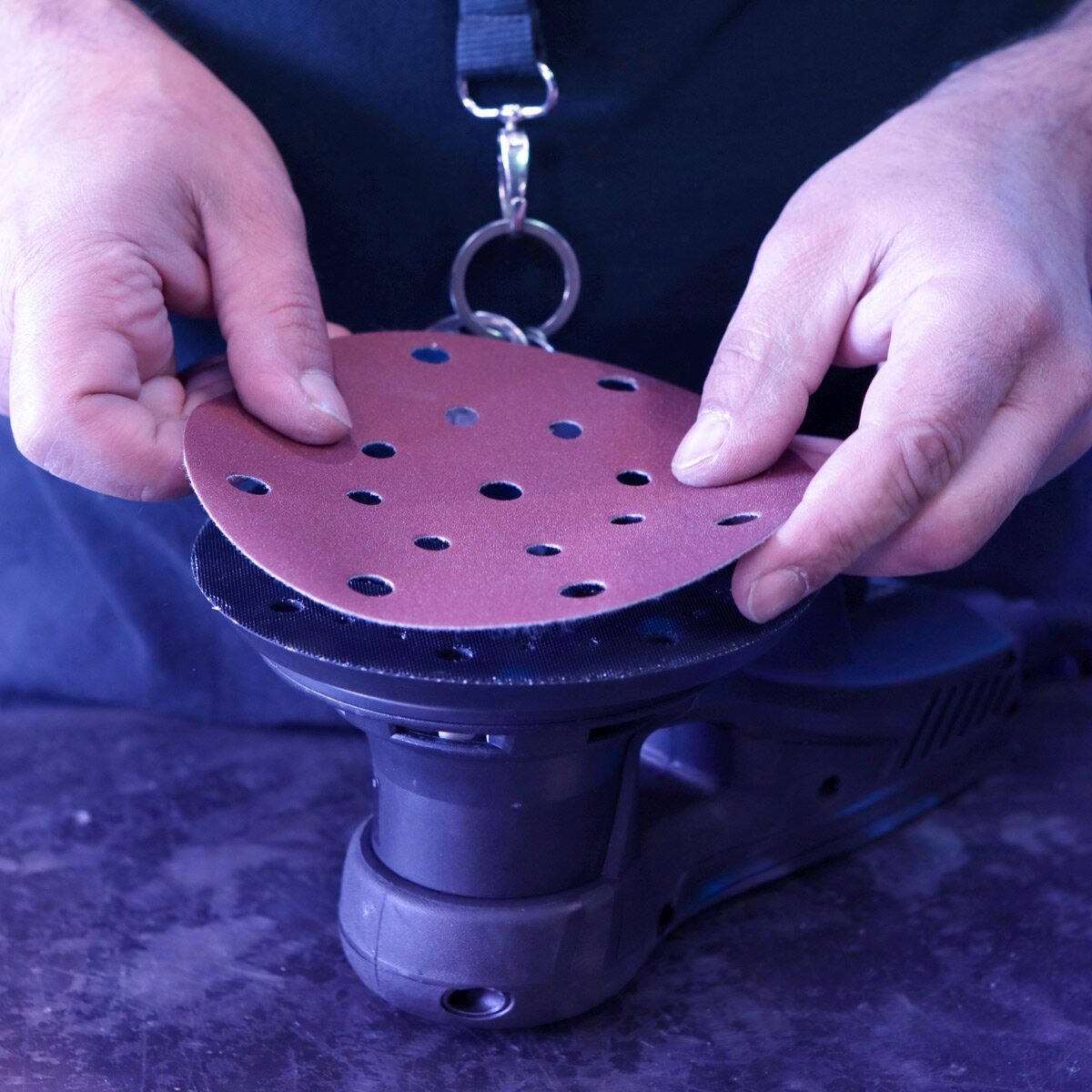 STAHLWERK ES-150 ST Kompakter Brushless Exzenterschleifer / Handschleifer mit 350 Watt nur 1,3 kg