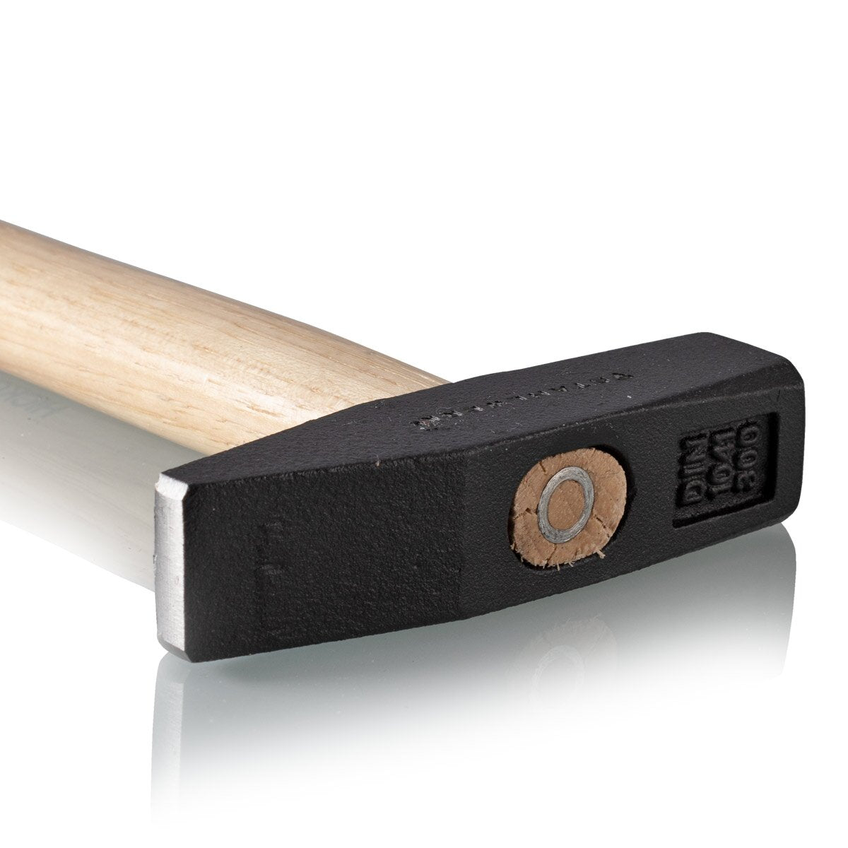 Blocco martello in acciaio a martello nel set 100 g 300 g 1000 g robusto testa robusta in acciaio forgiato, ben bilanciata e maniglia ergonomica in legno di hickory resistente alla frattura