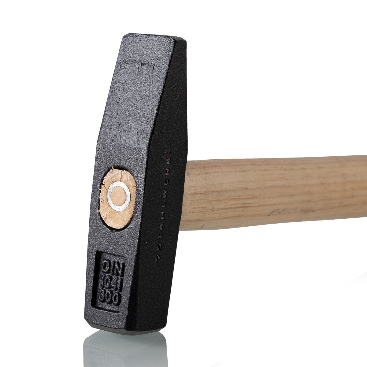 Blocco martello in acciaio a martello nel set 100 g 300 g 1000 g robusto testa robusta in acciaio forgiato, ben bilanciata e maniglia ergonomica in legno di hickory resistente alla frattura