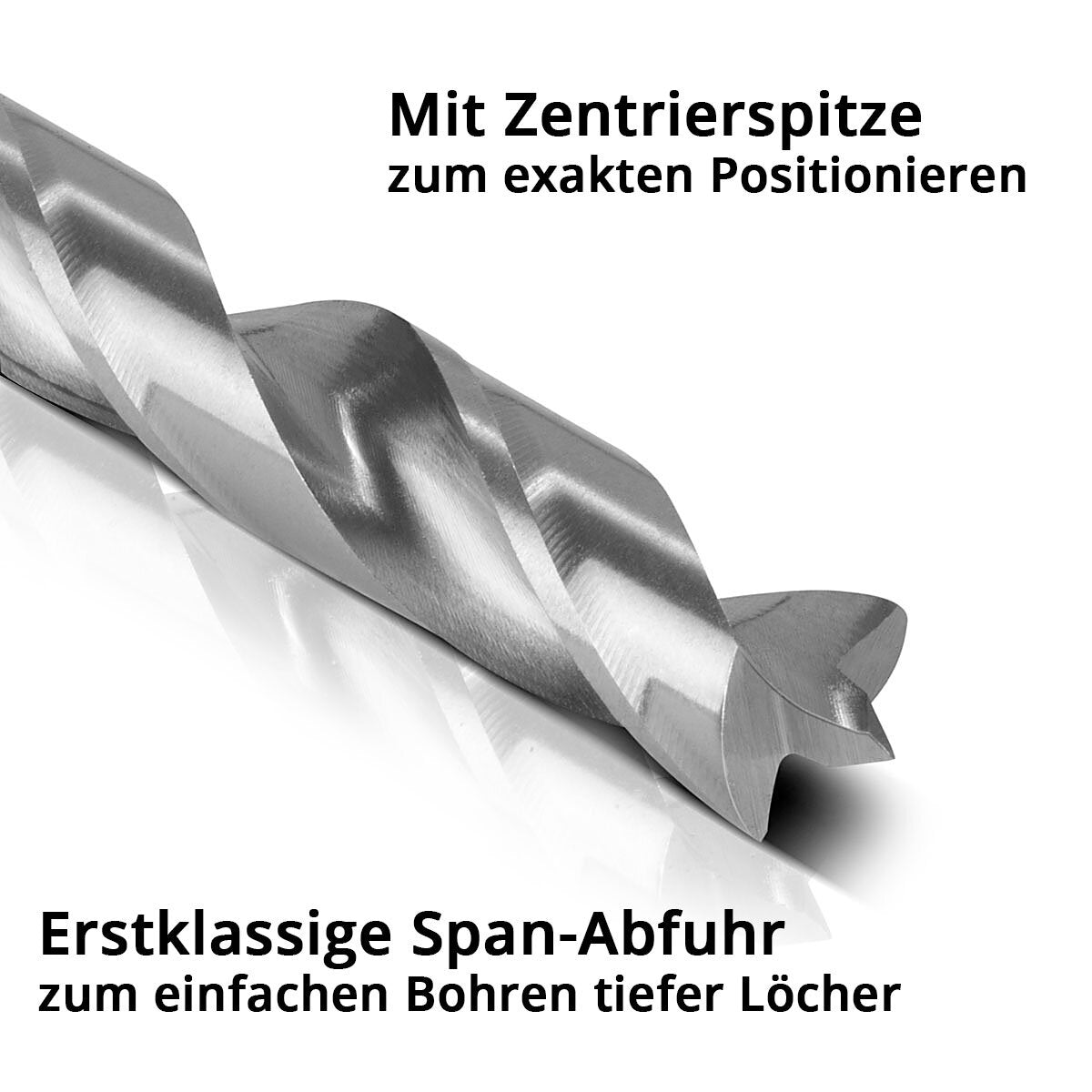 Acciaio HSS Drill a spirale in legno 25 Set 1-13 mm DIN 338 Drill di legno | Drill HSS | Bohrer Set | Set di trapani con bordi affilati e punta di centraggio per buchi precisi
