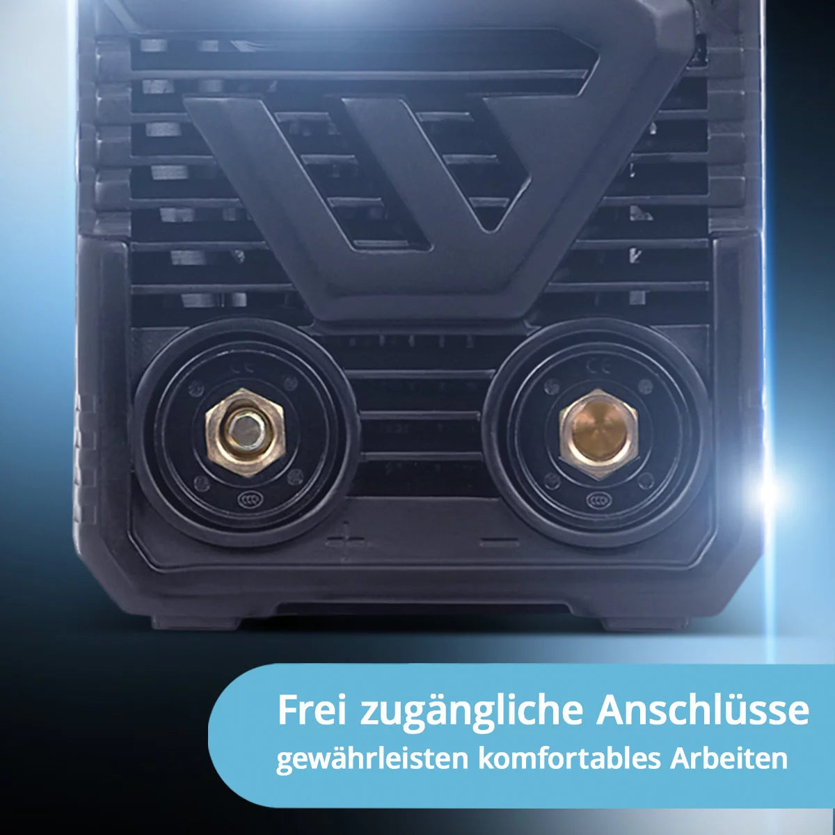 STAHLWERK ARC 200 MD Digital Elektroden-Schweißgerät DC Vollausstattung MMA / E-Hand, Lift-TIG | Echte 200 Ampere | Digital-Display mit Menü | Hotstart, Anti-Stick, ARC-Force, VRD | Smart-Kühlung | IGBT-Technologie