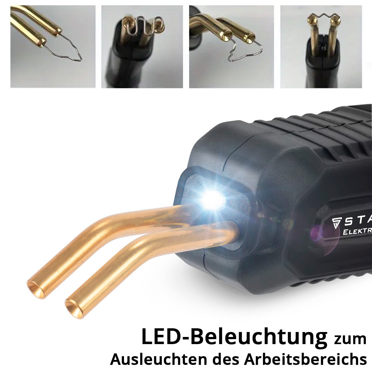 Set di riparazioni in plastica in acciaio con dispositivo di saldatura in plastica a batteria e 400 gail di saldatura, libretti caldi | Dellenliftter | Set di riparazioni intelligenti USB per paraurti e componenti di plastica
