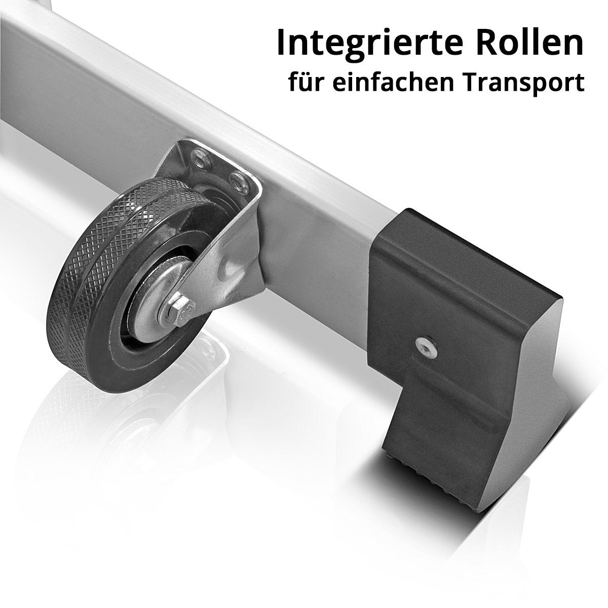 STAHLWERK Leitergerüst LG-270 ST 150 kg Tragkraft, 3 in 1 Mehrzweckleiter / Aluminium Klappleiter / Arbeitsgerüst / Arbeitsplattform / Gerüst mit rutschfesten Sprossen inklusive 7 Jahre Hersteller-Garantie