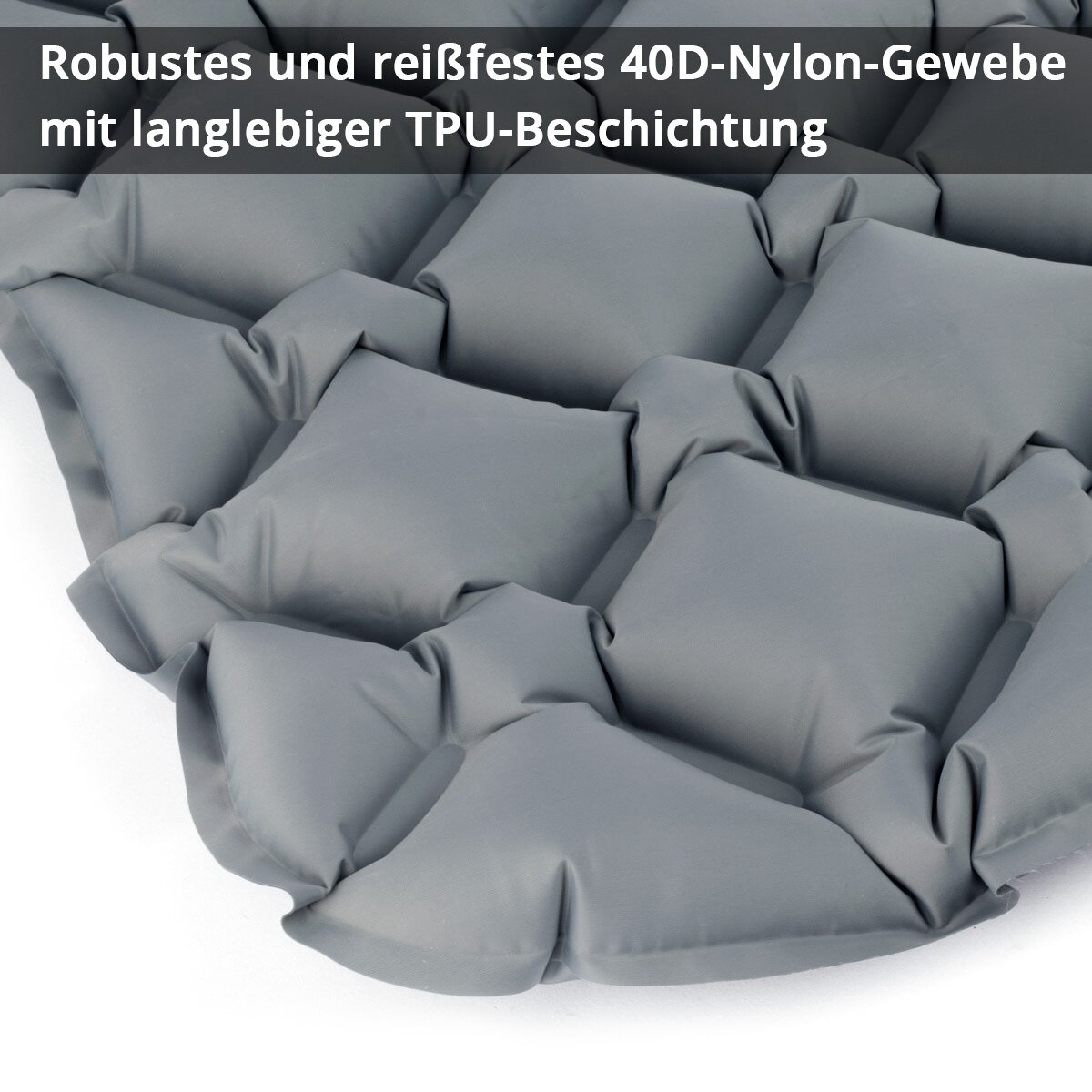 Catchante de aire de acero LM-70 ST 200 x 70 cm Camino de aire inflable | Colchón de campamento | Ismatte | Alfombra de sueño | Travelumes que incluye bolsa de transporte para acampar y al aire libre