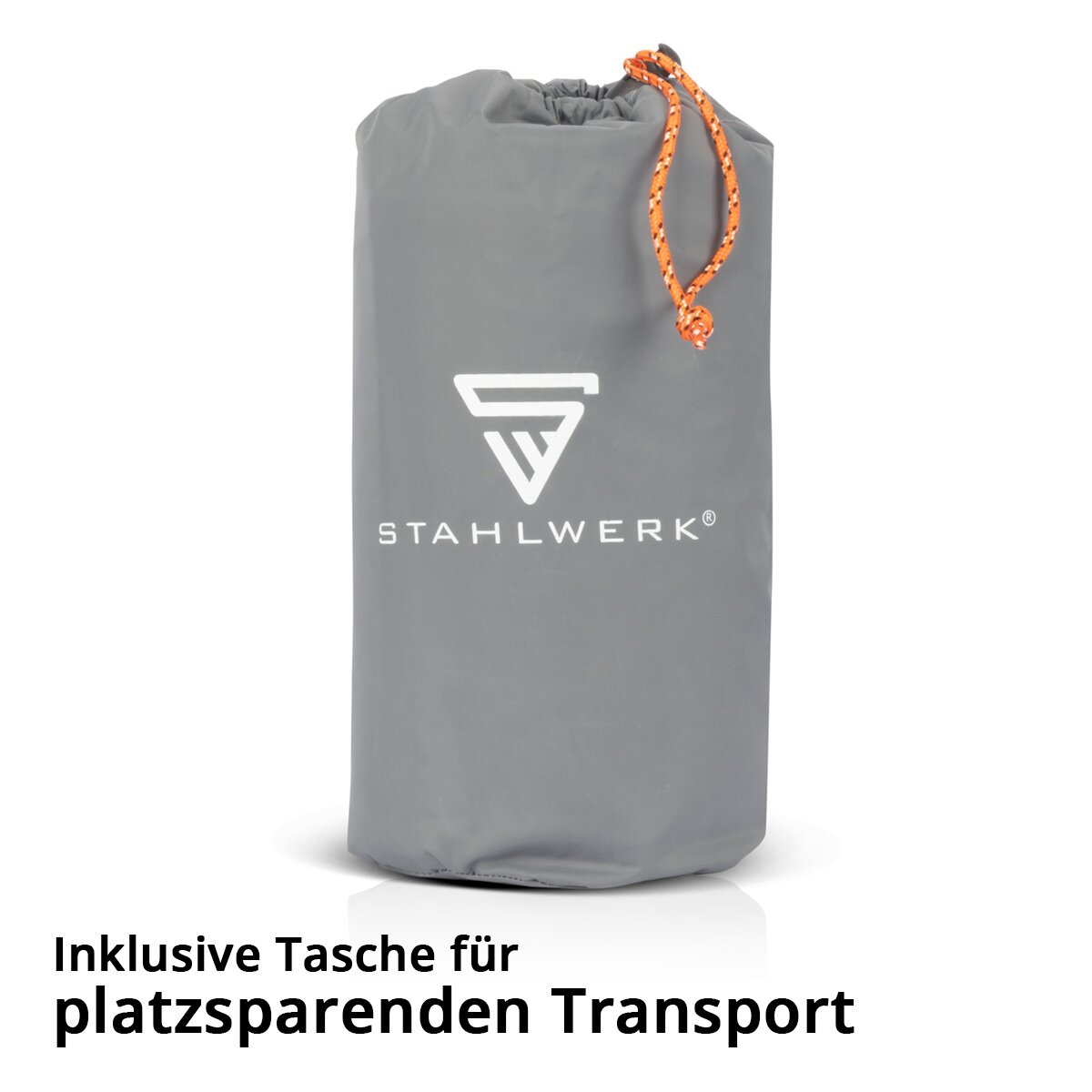 Catchante de aire de acero LM-70 ST 200 x 70 cm Camino de aire inflable | Colchón de campamento | Ismatte | Alfombra de sueño | Travelumes que incluye bolsa de transporte para acampar y al aire libre