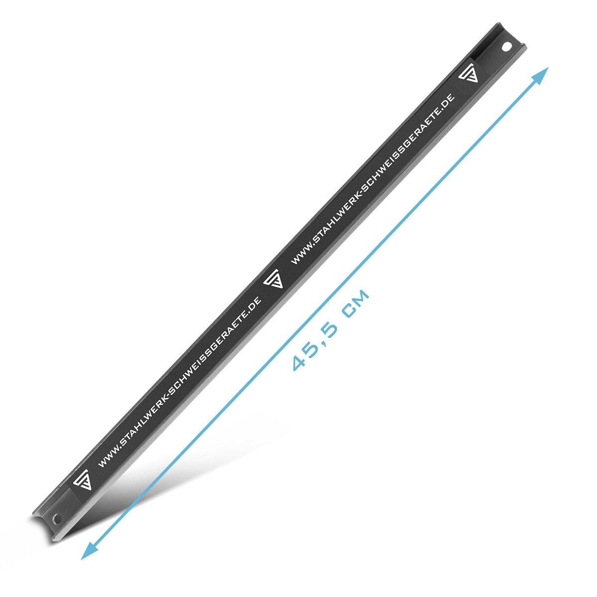 Striscia magnetica in acciaio MWZ-18 ST 18 "| 45 cm barra degli strumenti | Scaffale magnetico | Barra del coltello | Porta magnetica | Terina dell'utensile | Porta di utensili magnetici con forte potenza adesiva per coltelli e strumenti